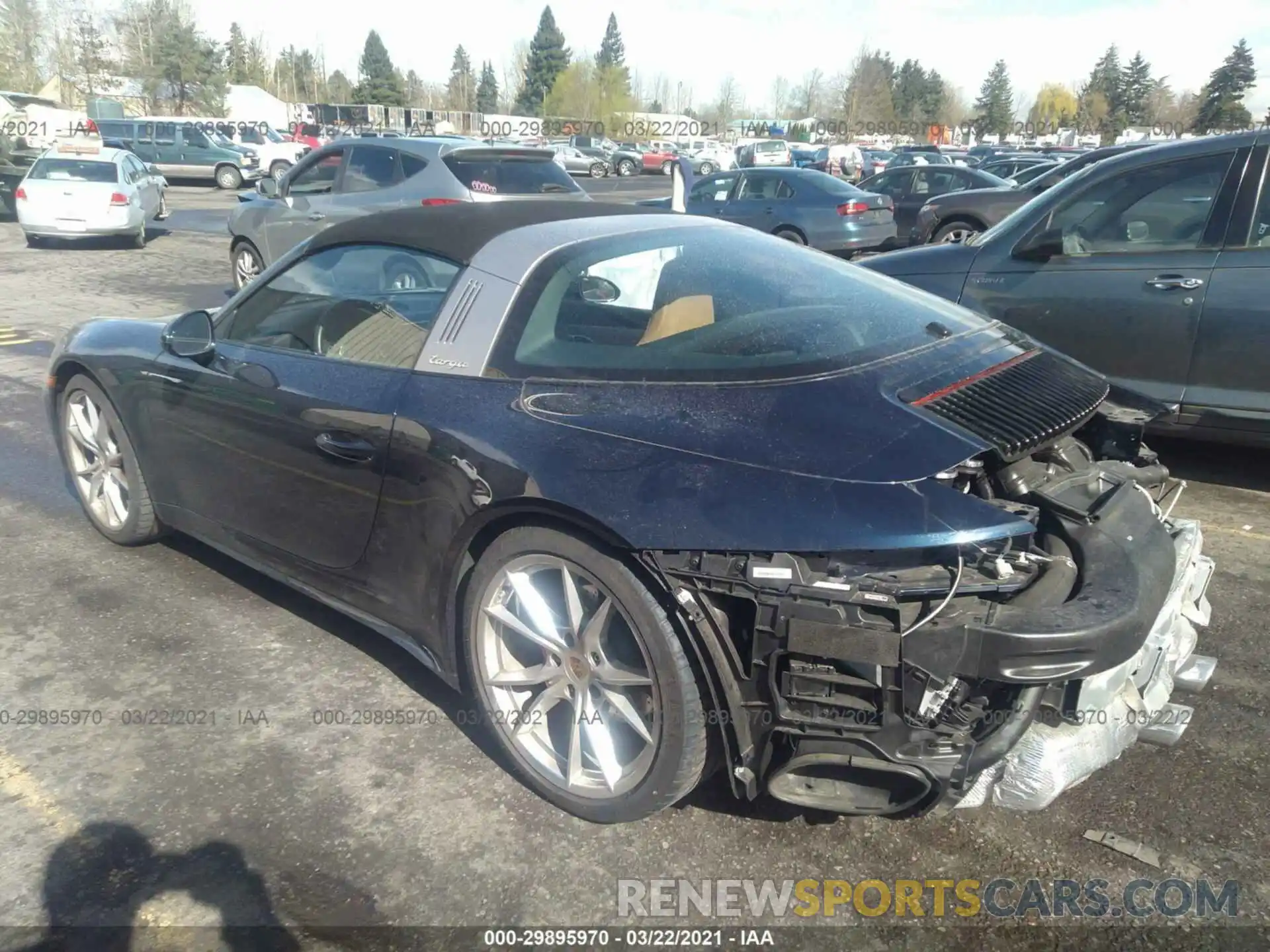 3 Photograph of a damaged car WP0BB2A95KS126387 PORSCHE 911 2019