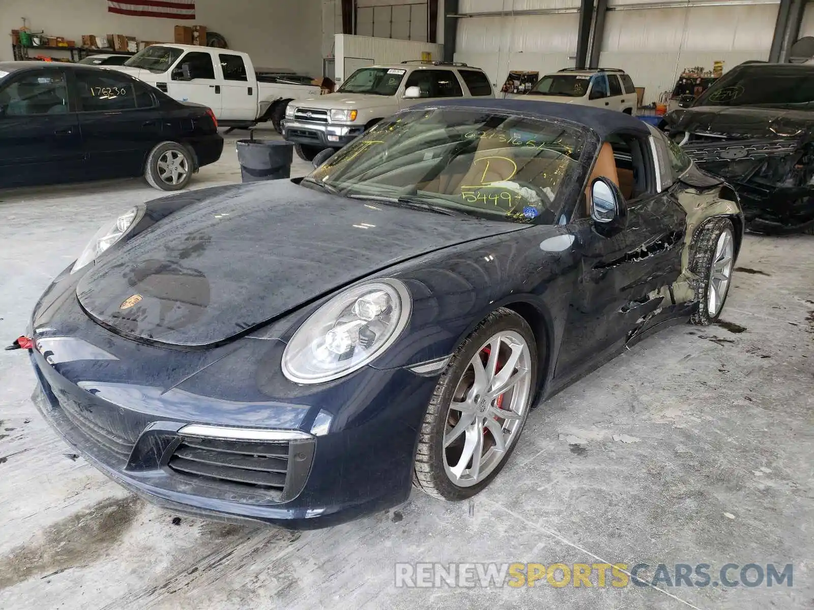 2 Photograph of a damaged car WP0BB2A97KS125449 PORSCHE 911 2019