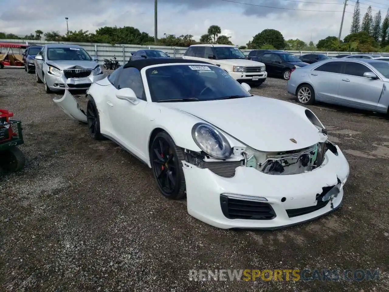 1 Photograph of a damaged car WP0BB2A98KS126366 PORSCHE 911 2019