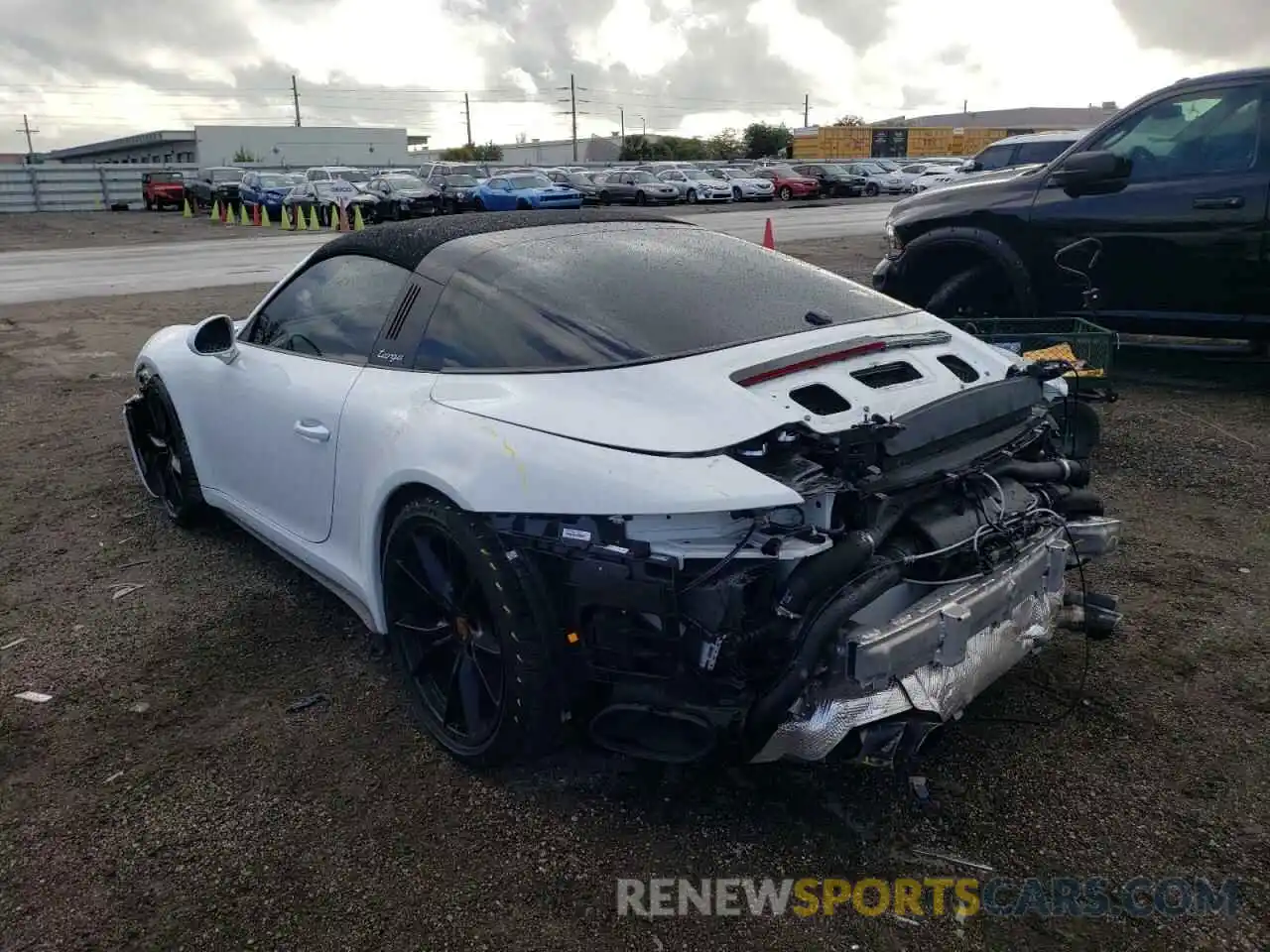 3 Photograph of a damaged car WP0BB2A98KS126366 PORSCHE 911 2019