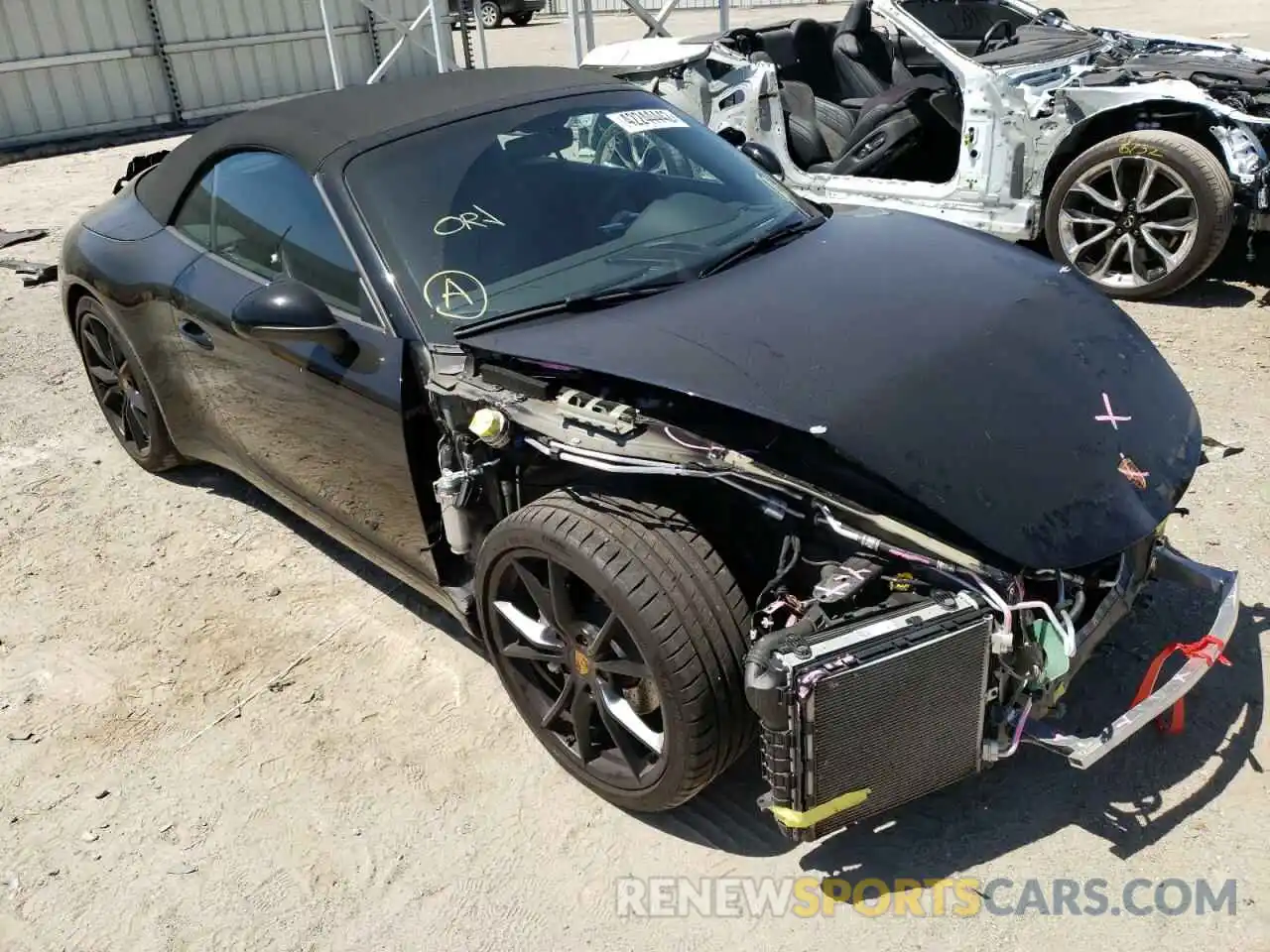 1 Photograph of a damaged car WP0CA2A90KS129432 PORSCHE 911 2019