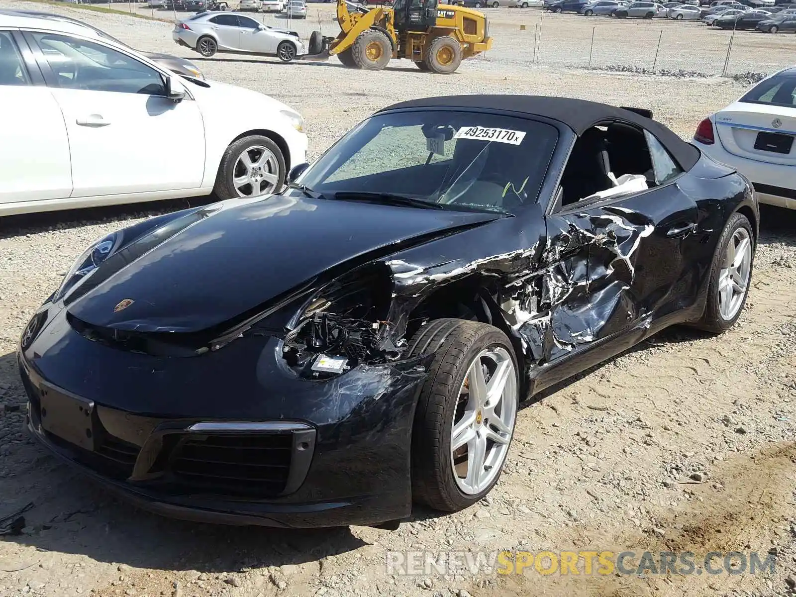 2 Photograph of a damaged car WP0CA2A94KS129126 PORSCHE 911 2019