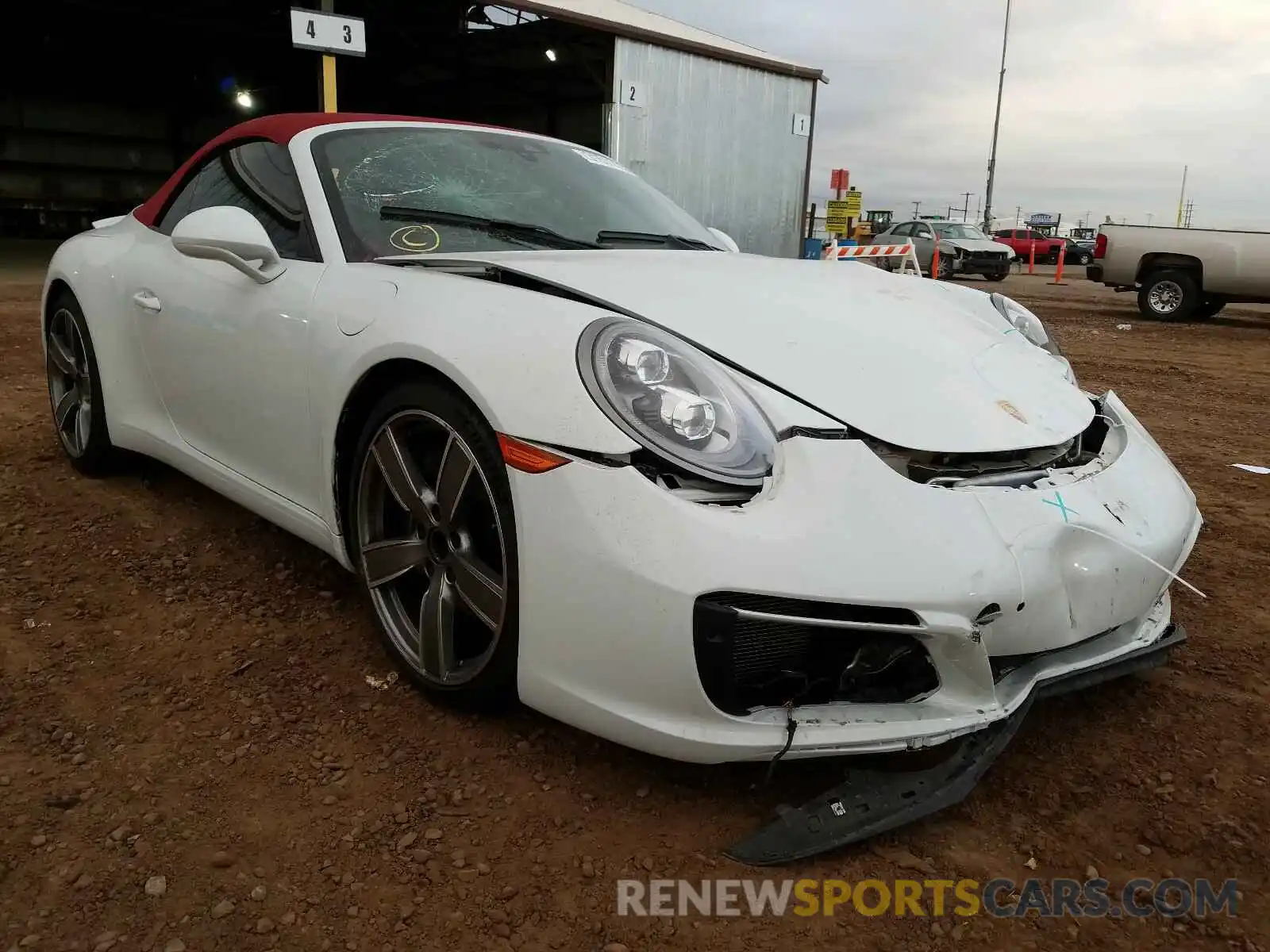 1 Photograph of a damaged car WP0CA2A9XKS129101 PORSCHE 911 2019