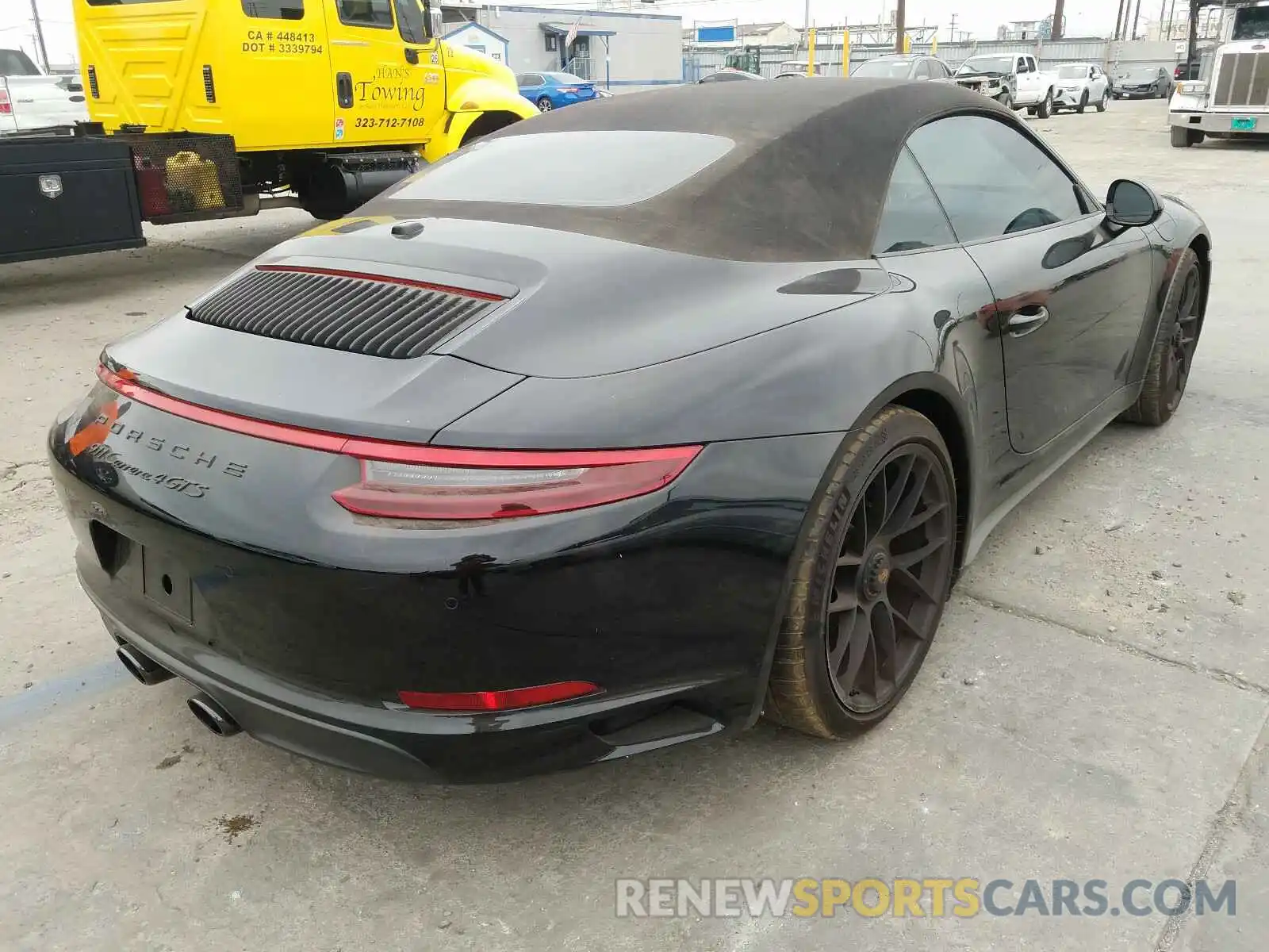 4 Фотография поврежденного автомобиля WP0CB2A9XKS136398 PORSCHE 911 2019