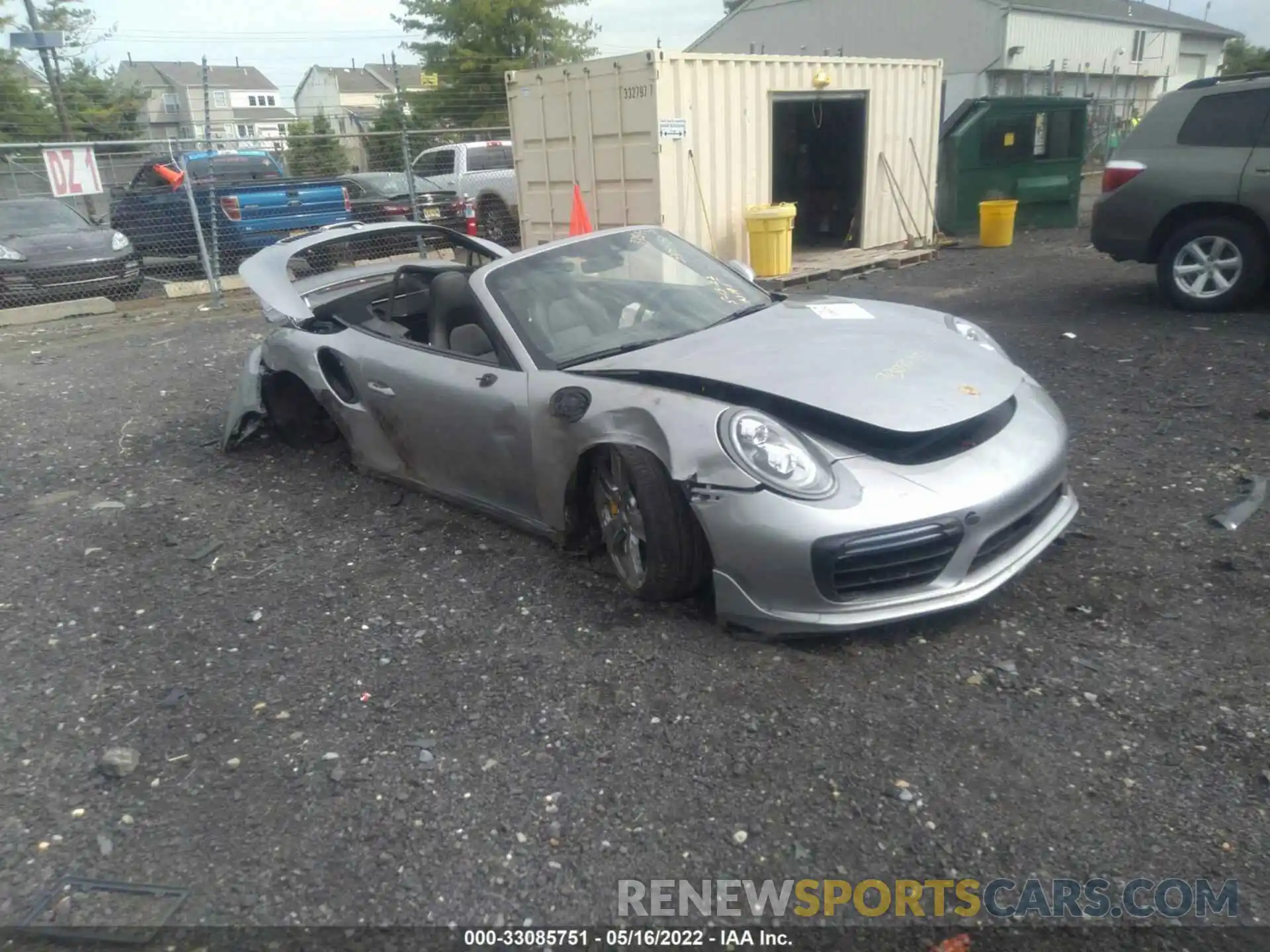 1 Photograph of a damaged car WP0CD2A92KS144988 PORSCHE 911 2019