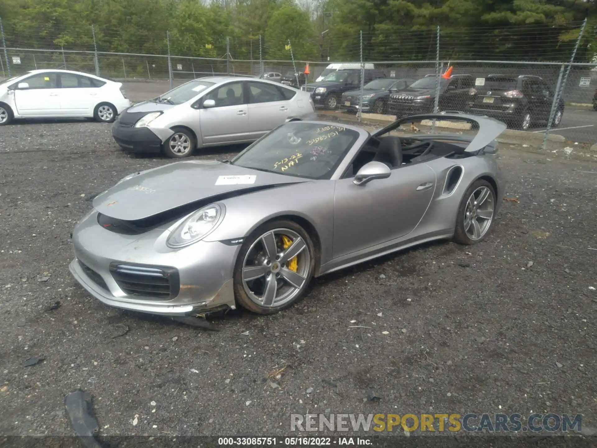 2 Photograph of a damaged car WP0CD2A92KS144988 PORSCHE 911 2019