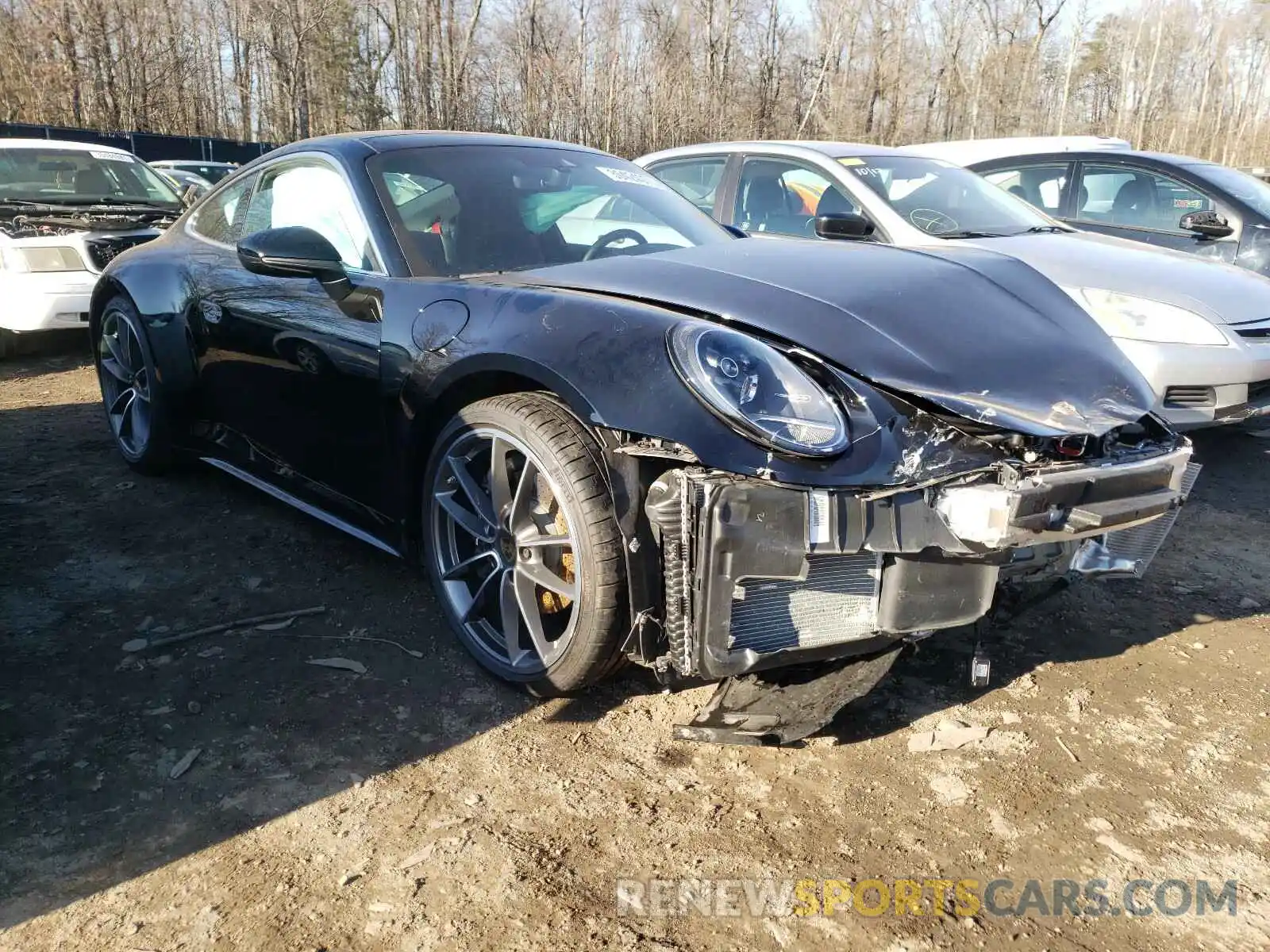 1 Photograph of a damaged car WP0AA2A90LS205644 PORSCHE 911 2020