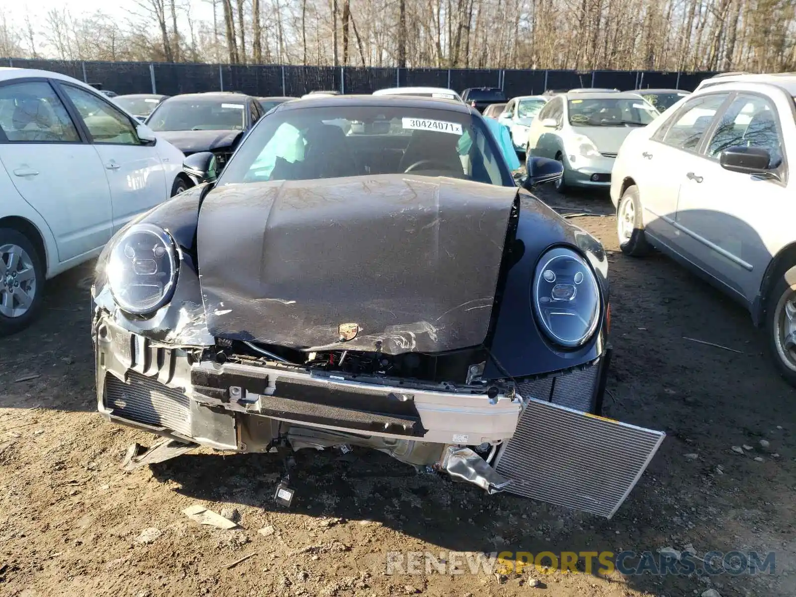 9 Photograph of a damaged car WP0AA2A90LS205644 PORSCHE 911 2020