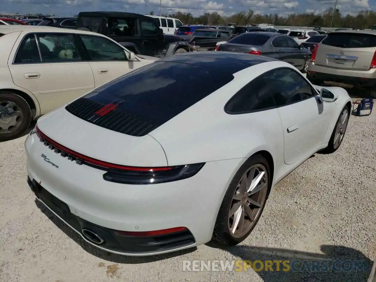 4 Photograph of a damaged car WP0AA2A94LS205095 PORSCHE 911 2020