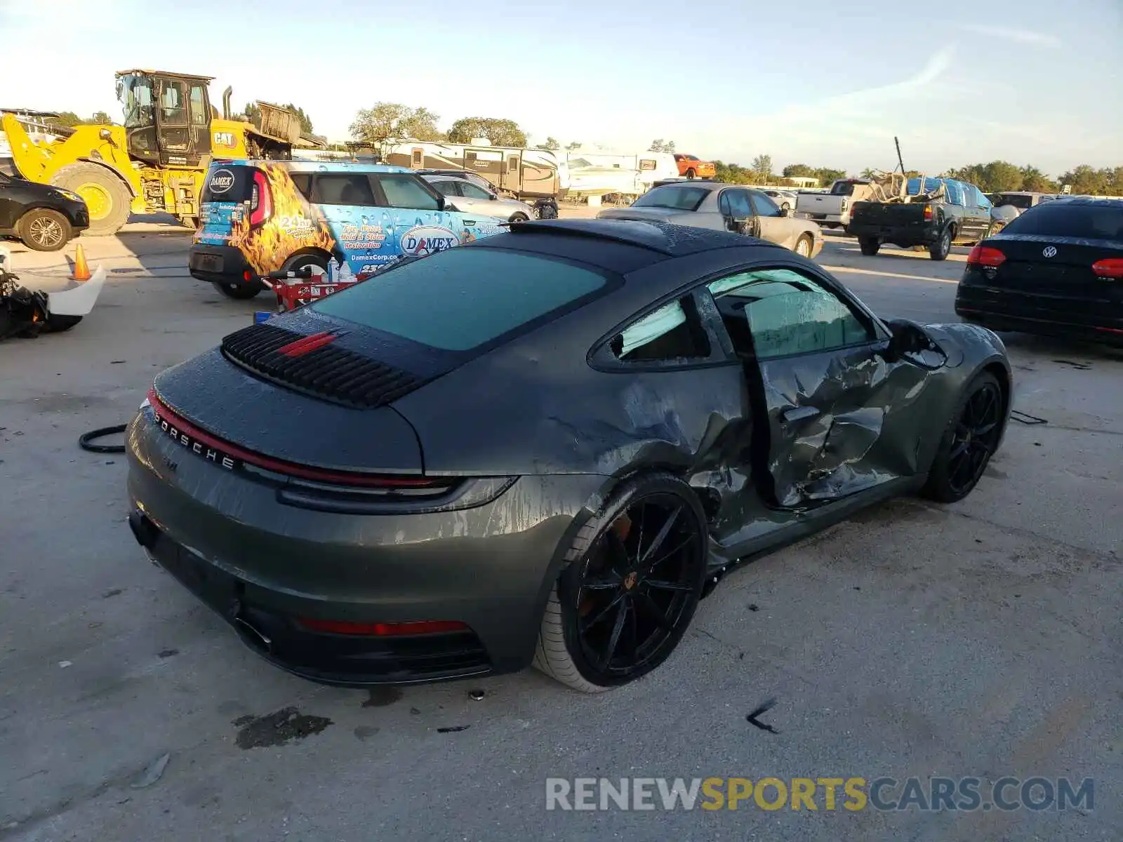 4 Photograph of a damaged car WP0AA2A97LS205740 PORSCHE 911 2020