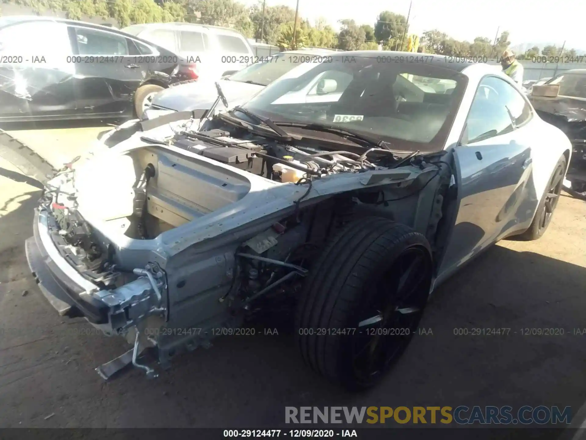 2 Photograph of a damaged car WP0AA2A9XLS205229 PORSCHE 911 2020