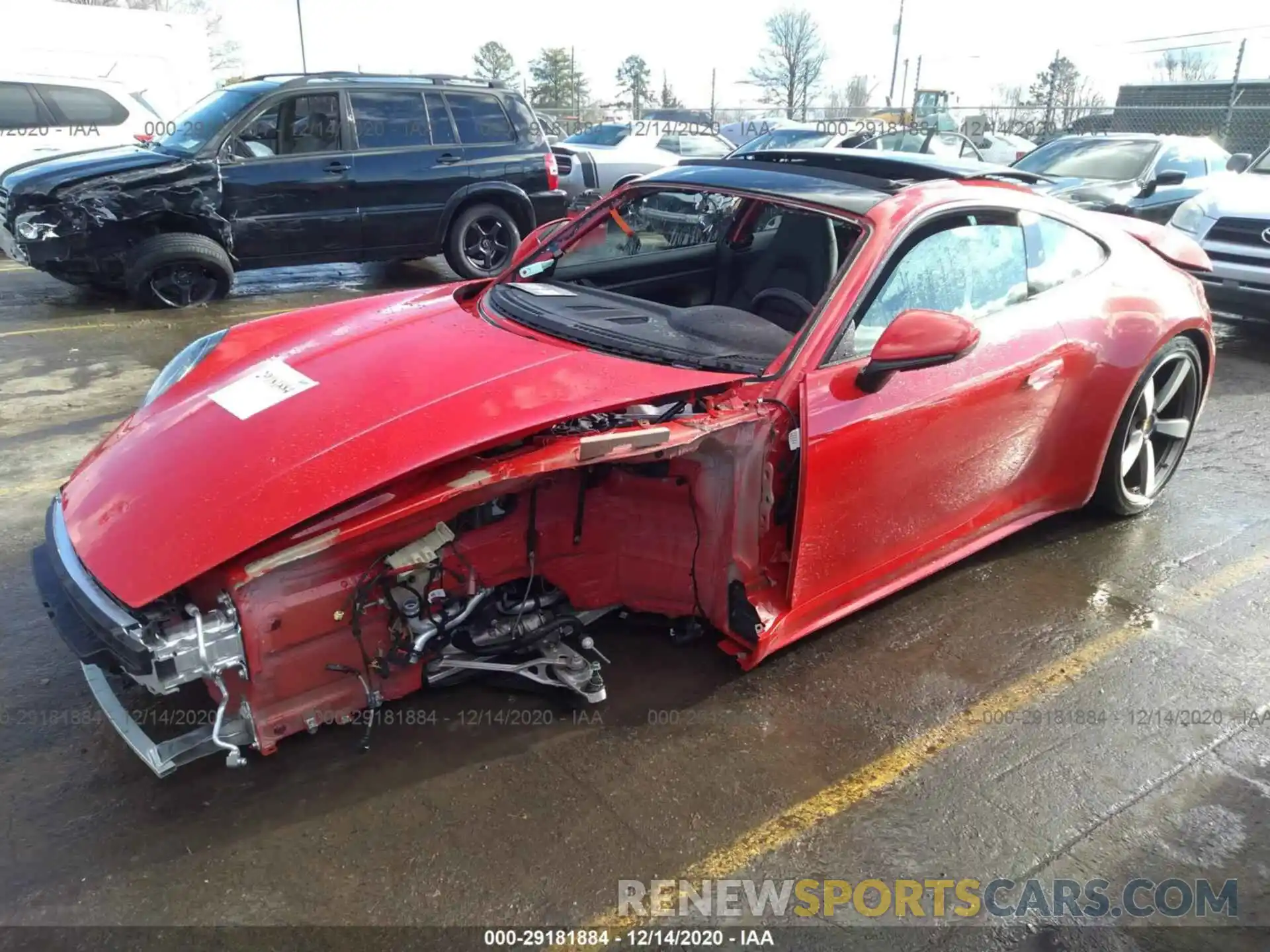 6 Photograph of a damaged car WP0AA2A9XLS205764 PORSCHE 911 2020