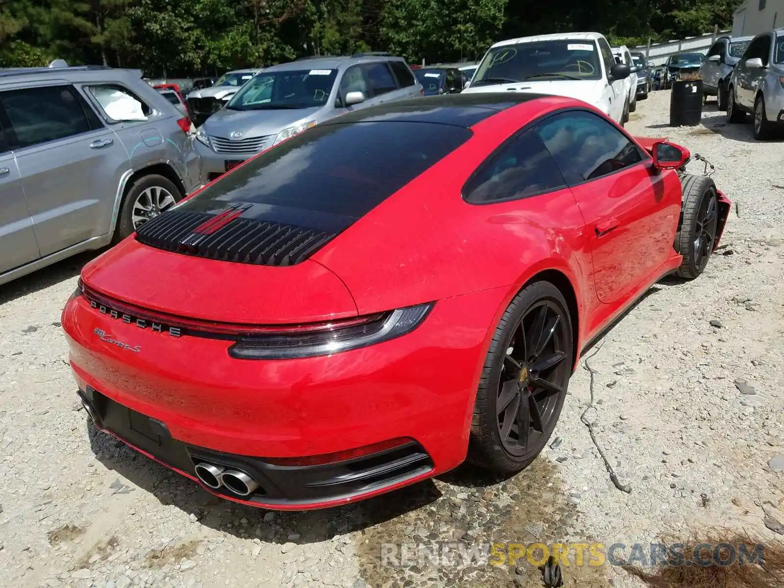 4 Photograph of a damaged car WP0AB2A91LS226113 PORSCHE 911 2020