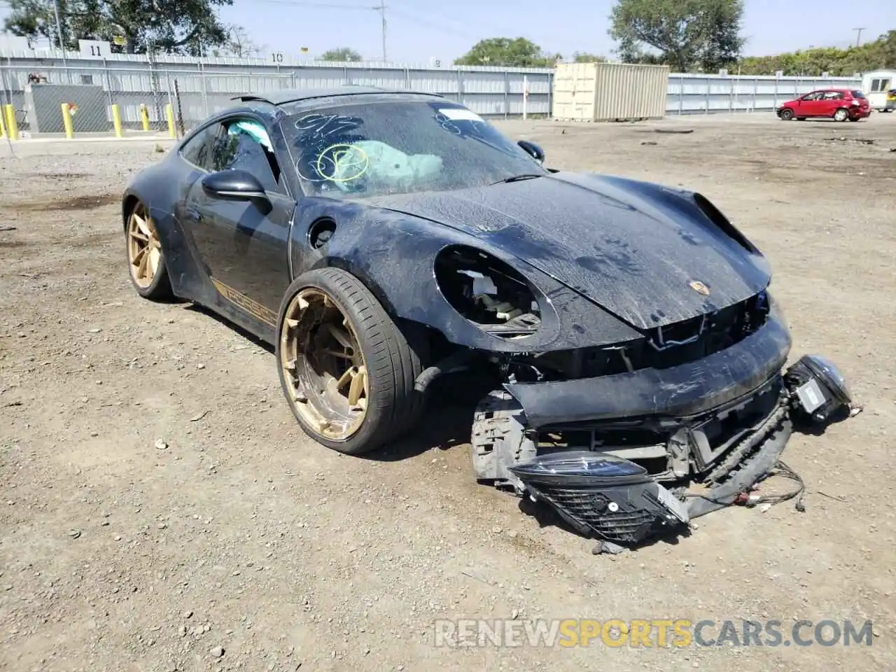 1 Photograph of a damaged car WP0AB2A91LS228234 PORSCHE 911 2020