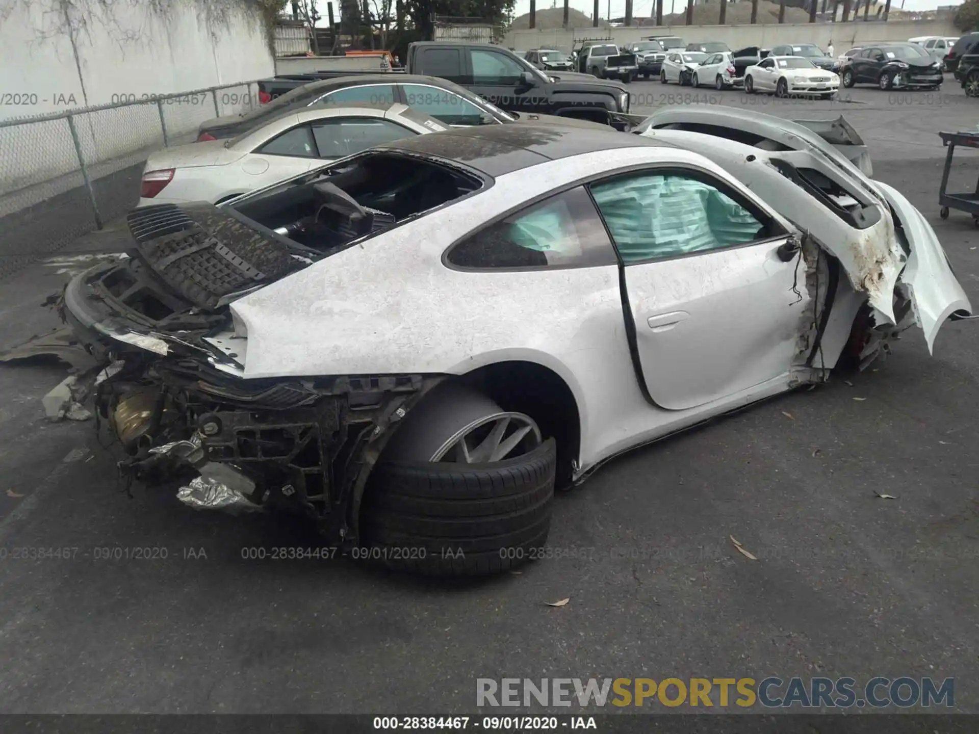 4 Photograph of a damaged car WP0AB2A91LS229447 PORSCHE 911 2020