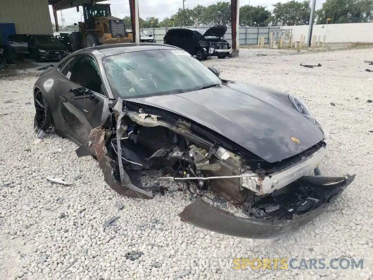 1 Photograph of a damaged car WP0AB2A92LS227738 PORSCHE 911 2020