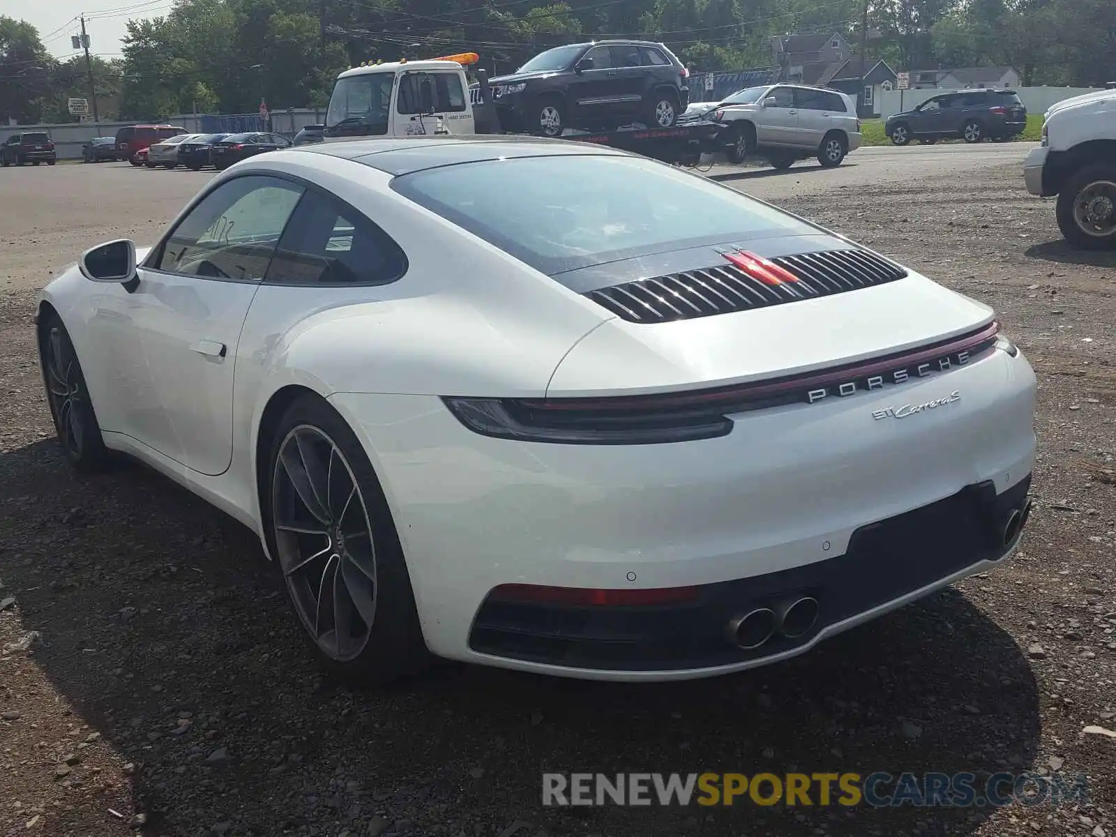 3 Photograph of a damaged car WP0AB2A93LS227487 PORSCHE 911 2020