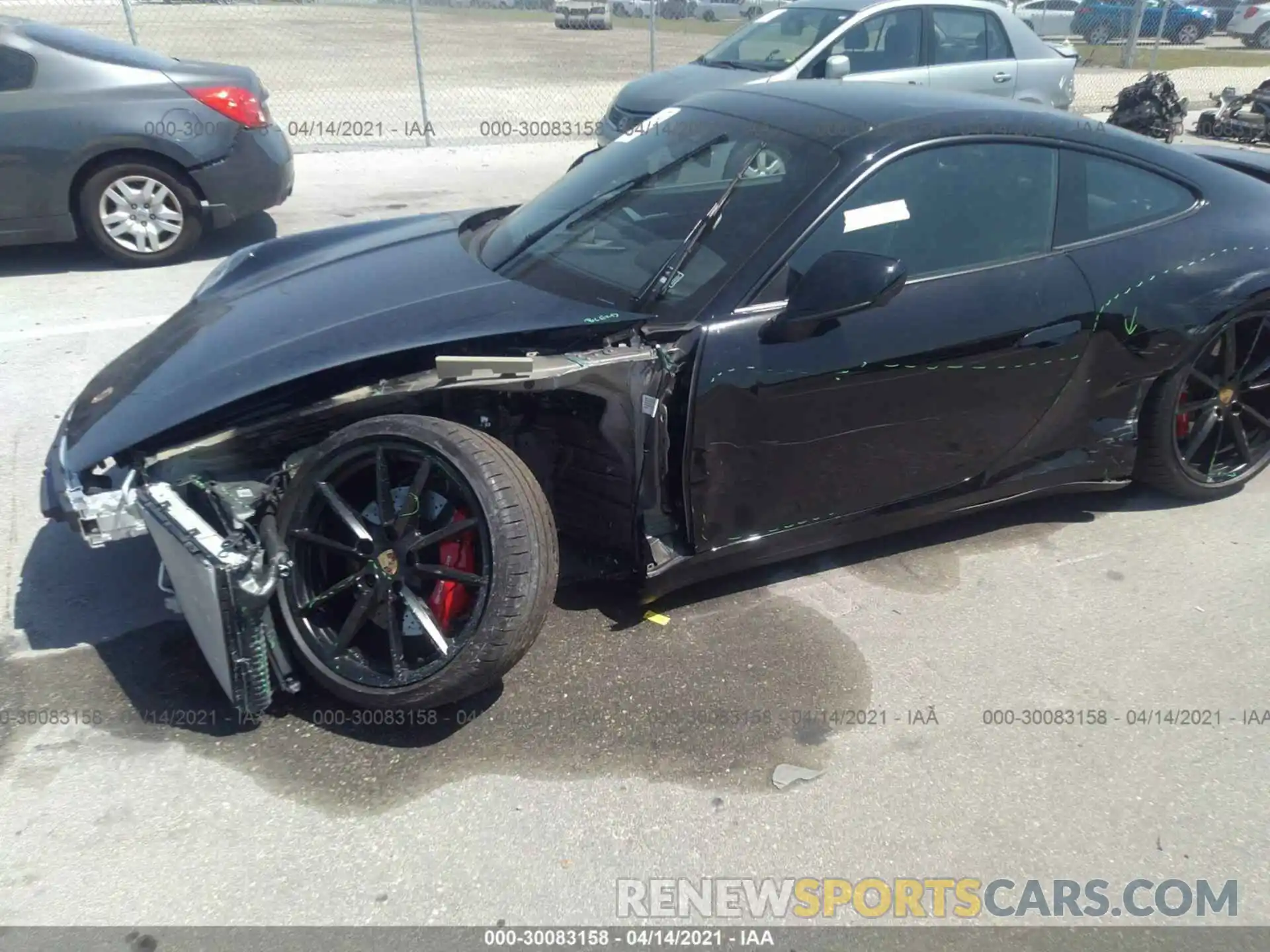 6 Photograph of a damaged car WP0AB2A94LS226476 PORSCHE 911 2020