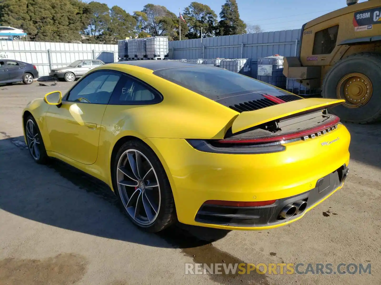 3 Photograph of a damaged car WP0AB2A94LS227790 PORSCHE 911 2020