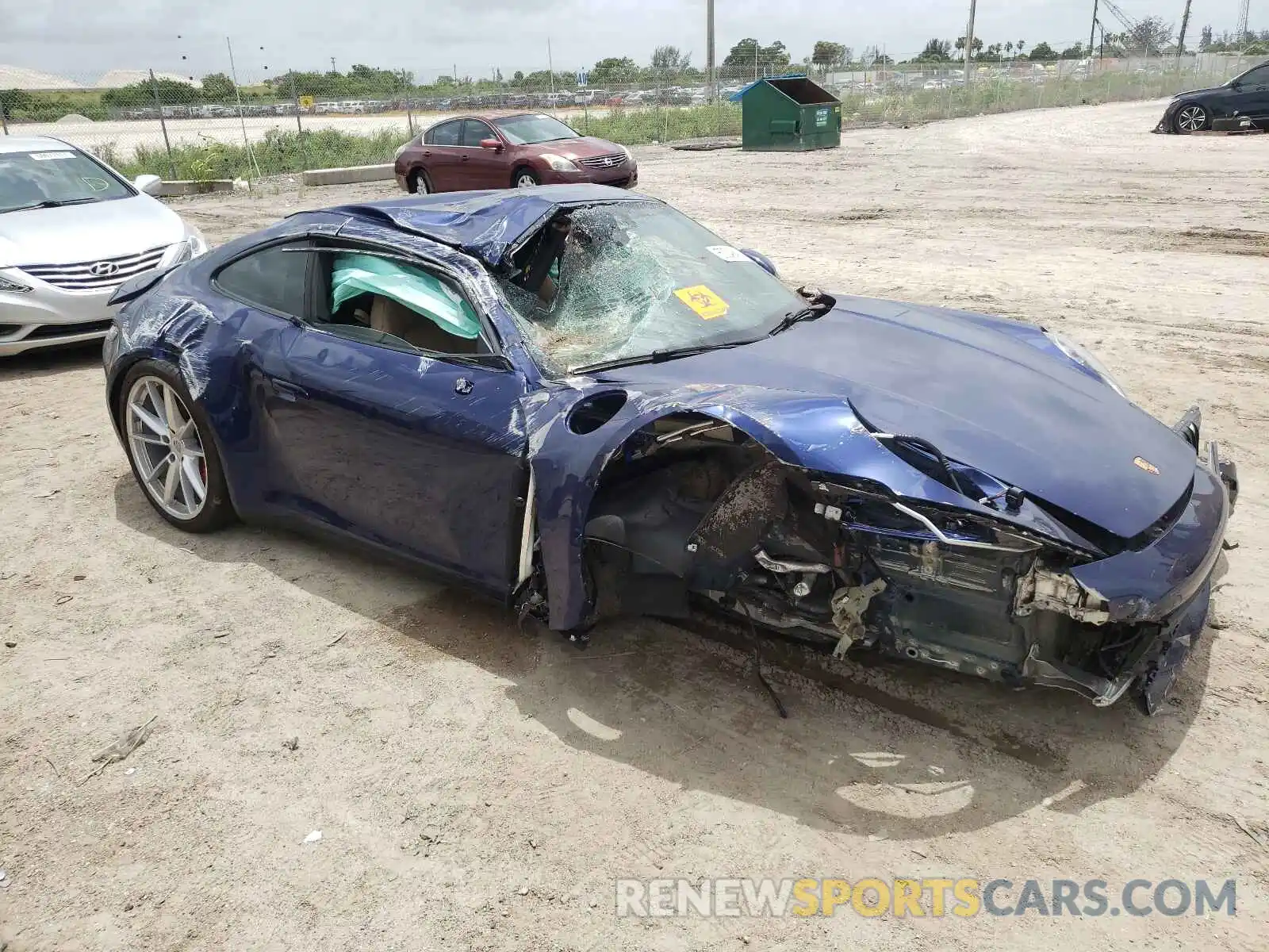 9 Photograph of a damaged car WP0AB2A94LS228275 PORSCHE 911 2020