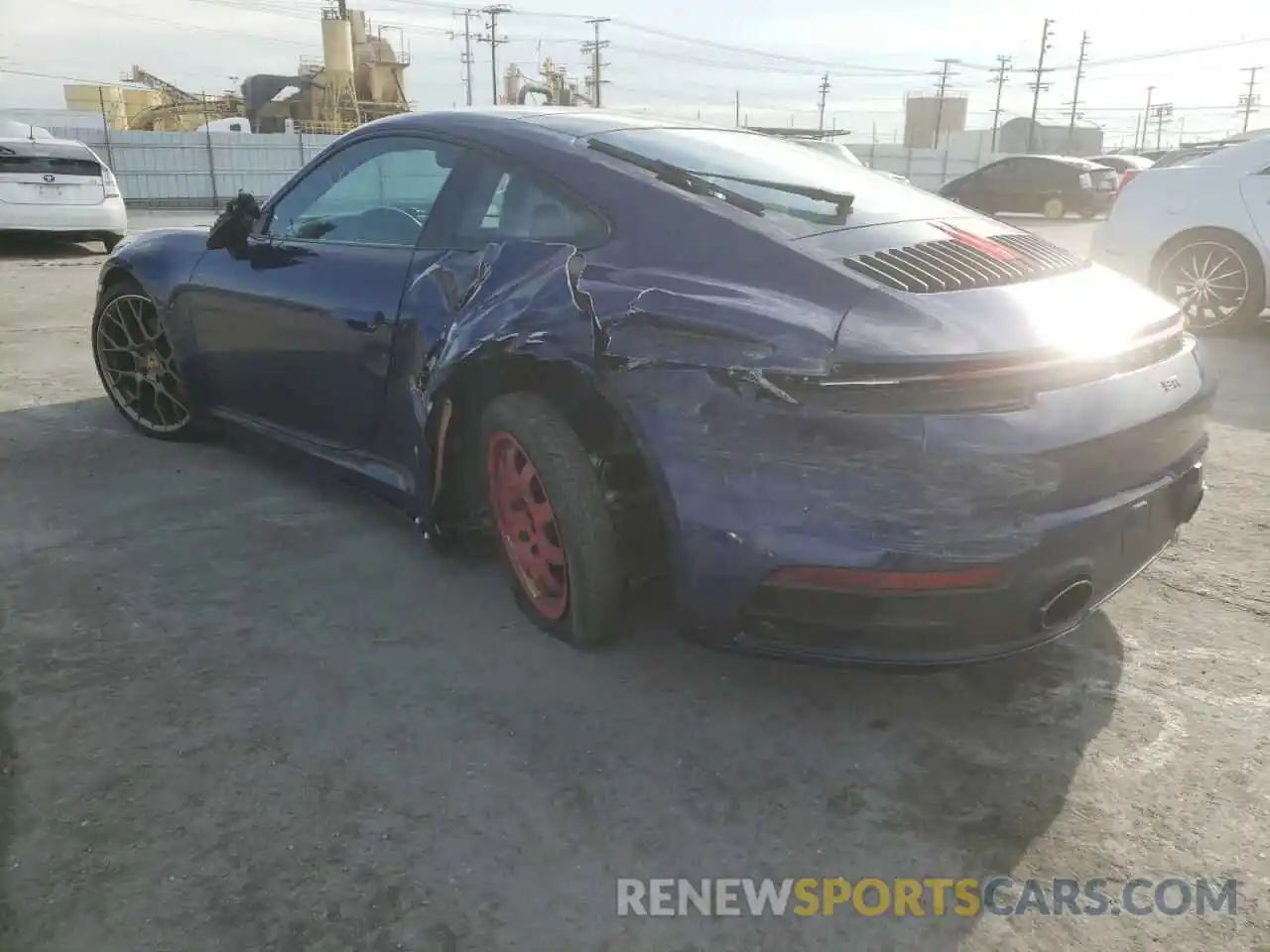 3 Photograph of a damaged car WP0AB2A94LS229412 PORSCHE 911 2020