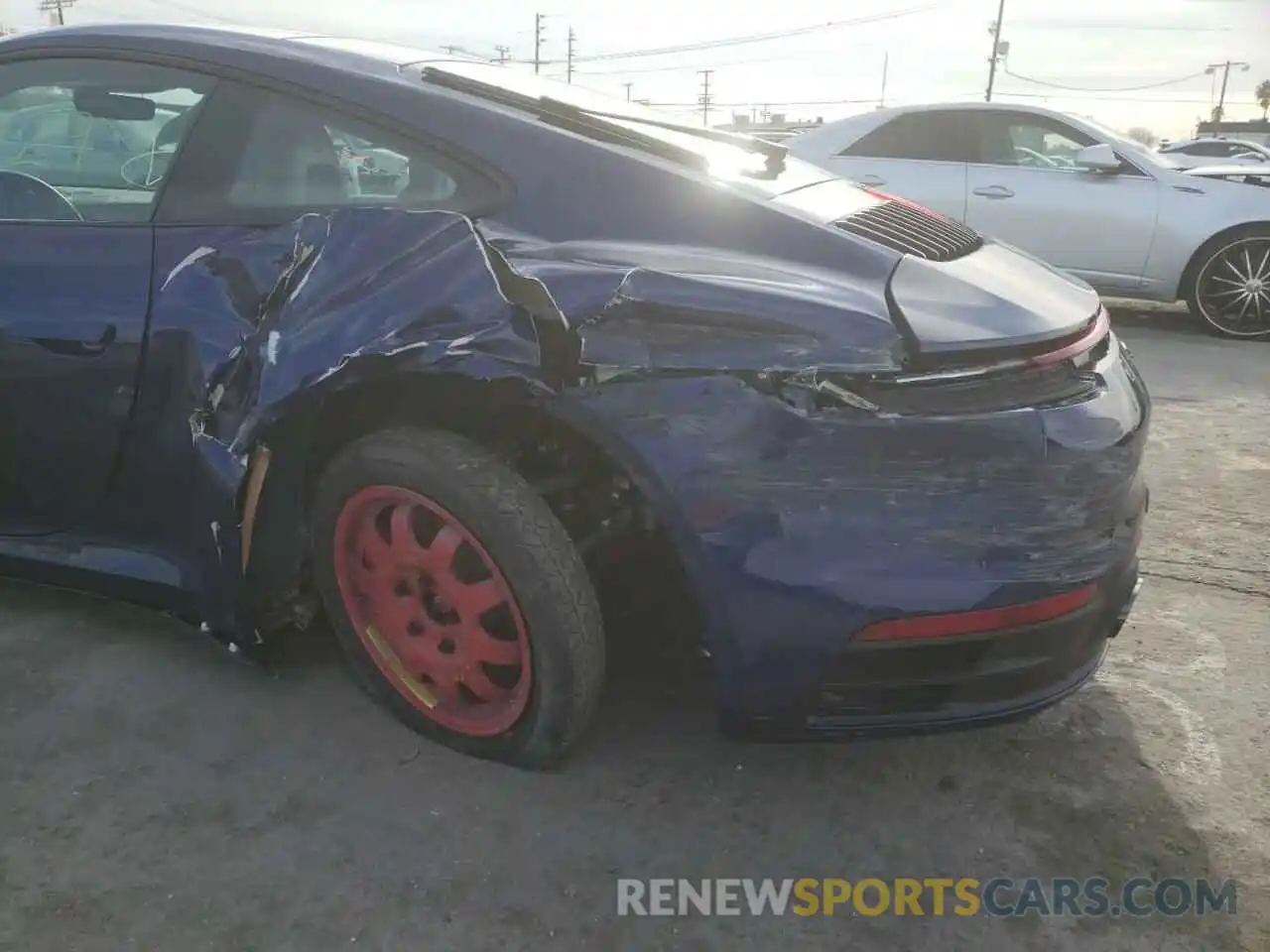 9 Photograph of a damaged car WP0AB2A94LS229412 PORSCHE 911 2020