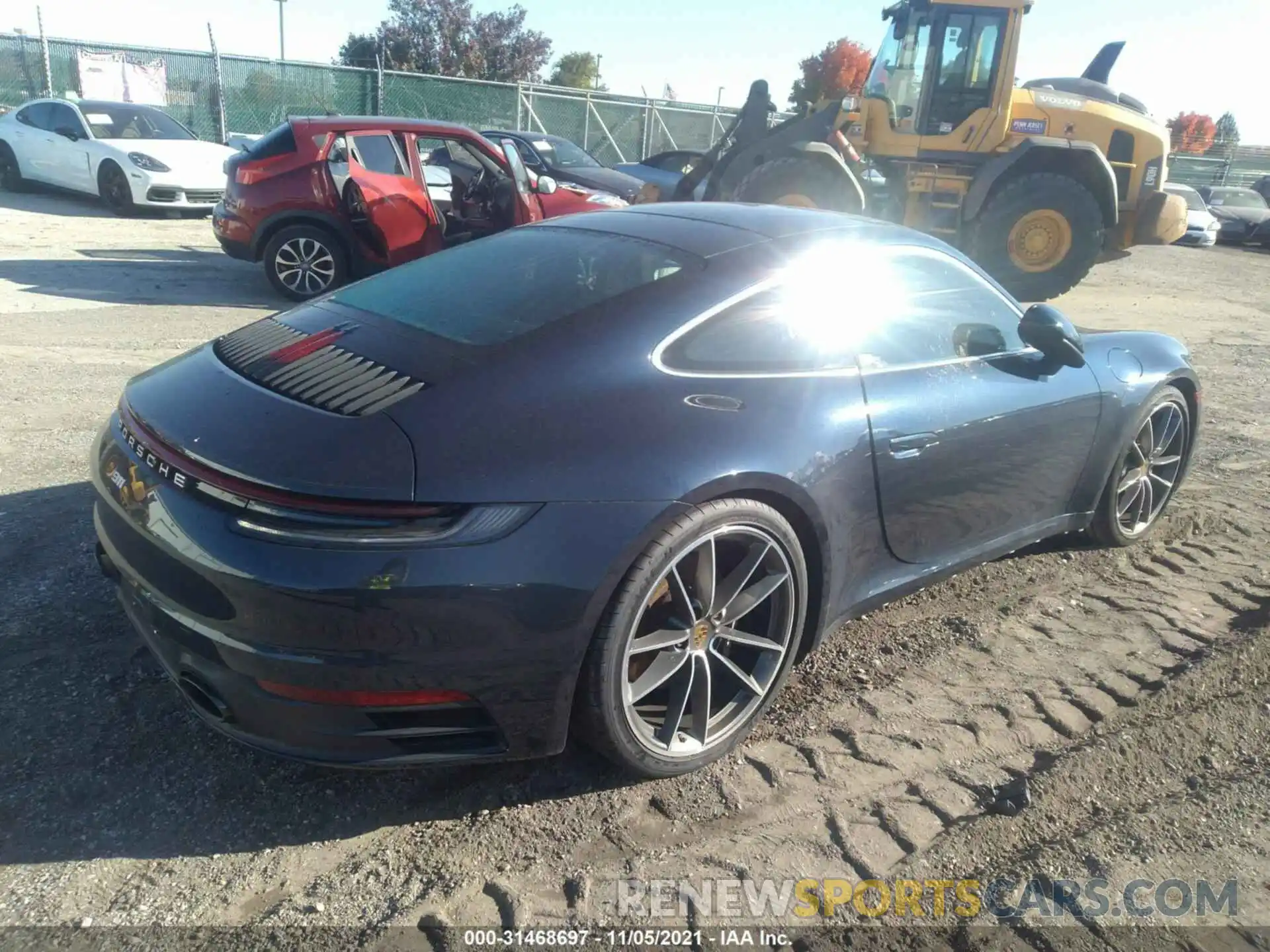 4 Photograph of a damaged car WP0AB2A97LS225189 PORSCHE 911 2020