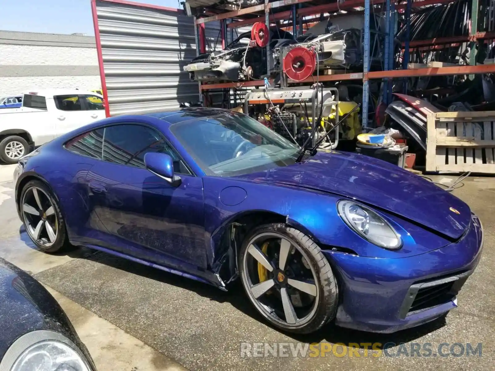 2 Photograph of a damaged car WP0AB2A97LS225578 PORSCHE 911 2020