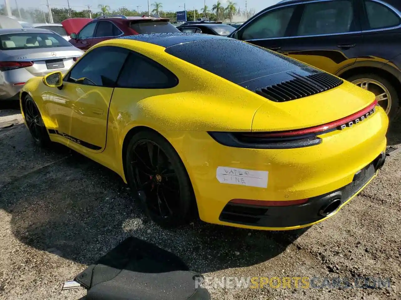 3 Photograph of a damaged car WP0AB2A97LS226813 PORSCHE 911 2020