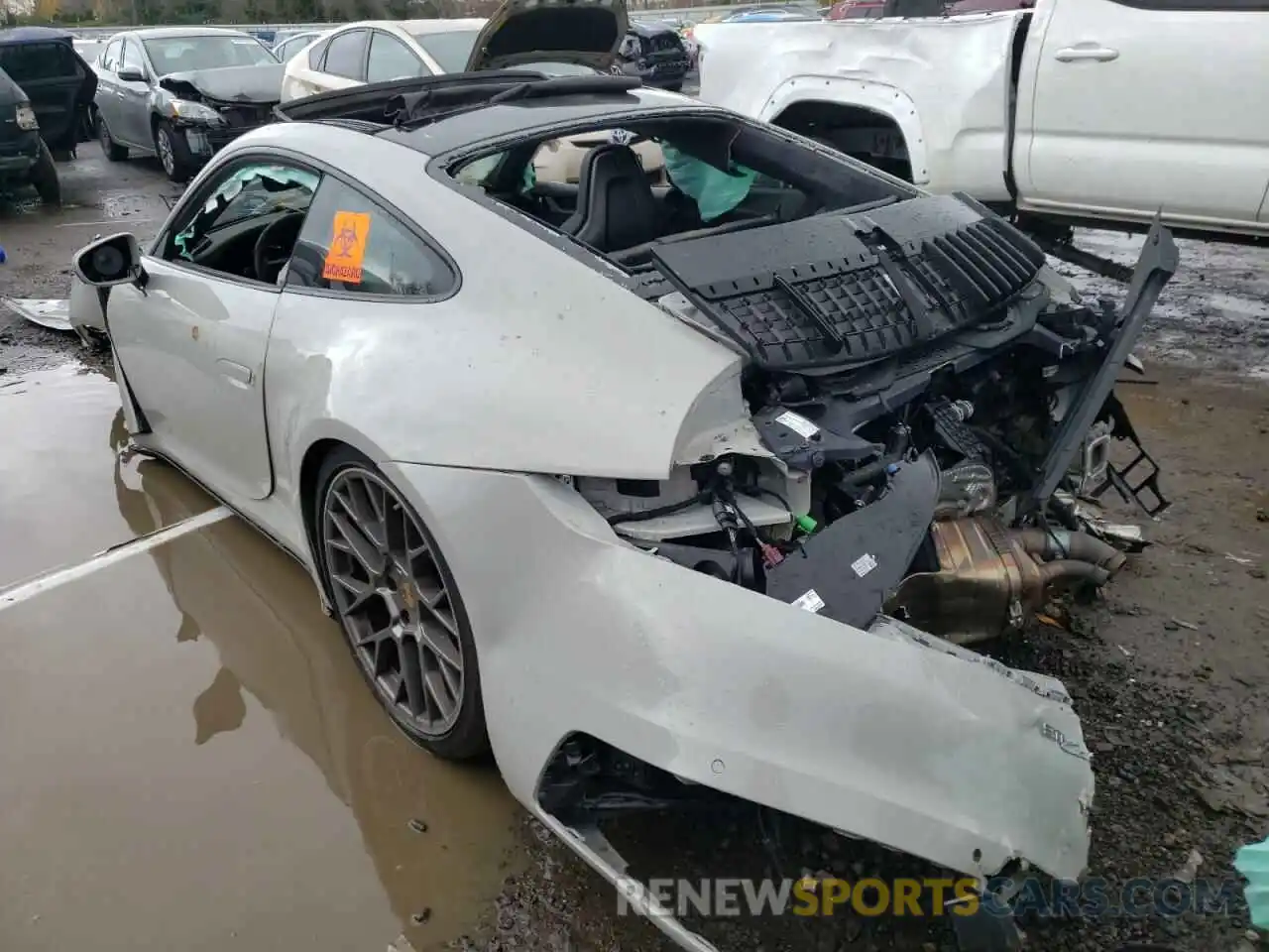 3 Photograph of a damaged car WP0AB2A98LS225265 PORSCHE 911 2020