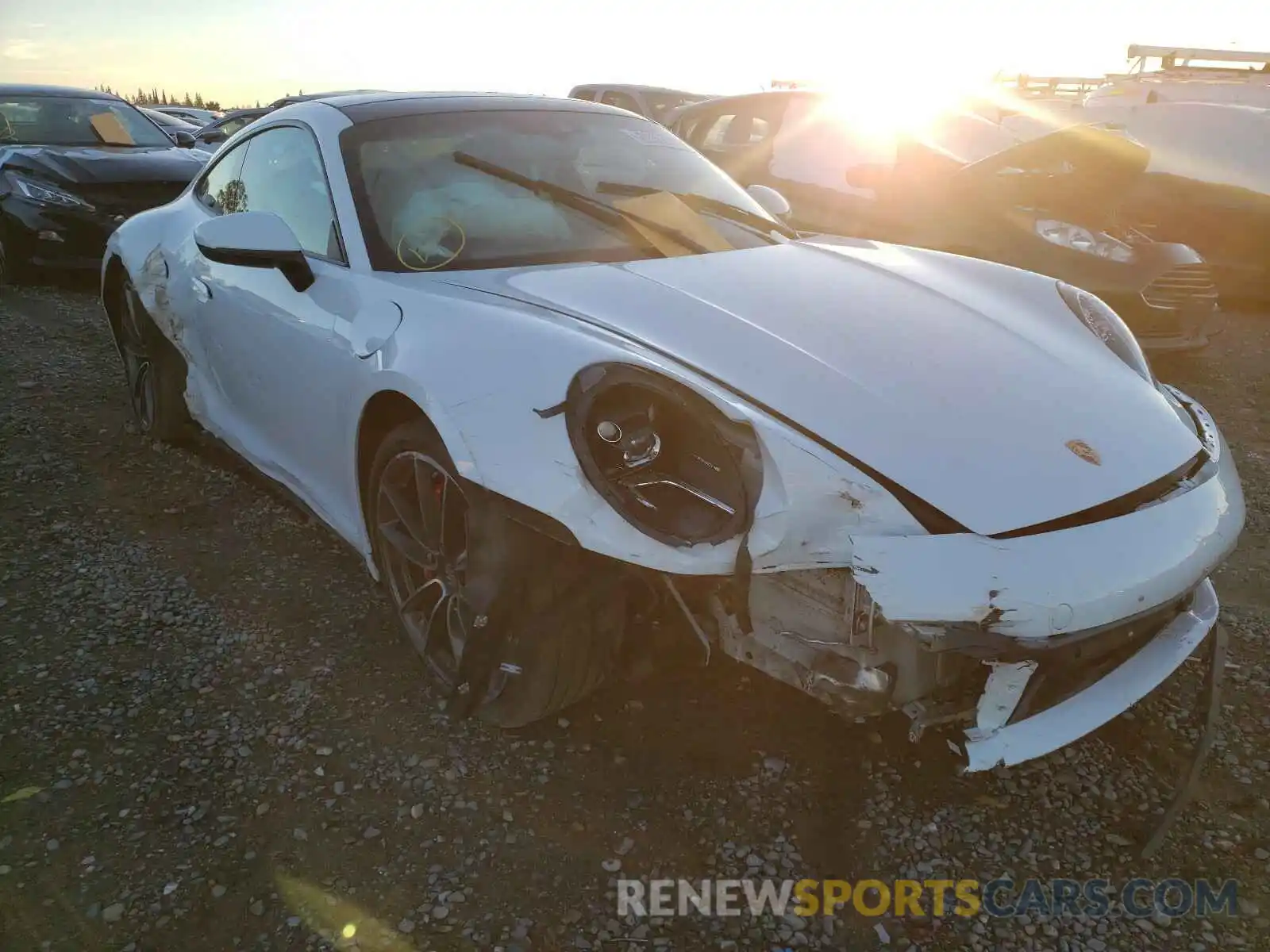 1 Photograph of a damaged car WP0AB2A9XLS227812 PORSCHE 911 2020