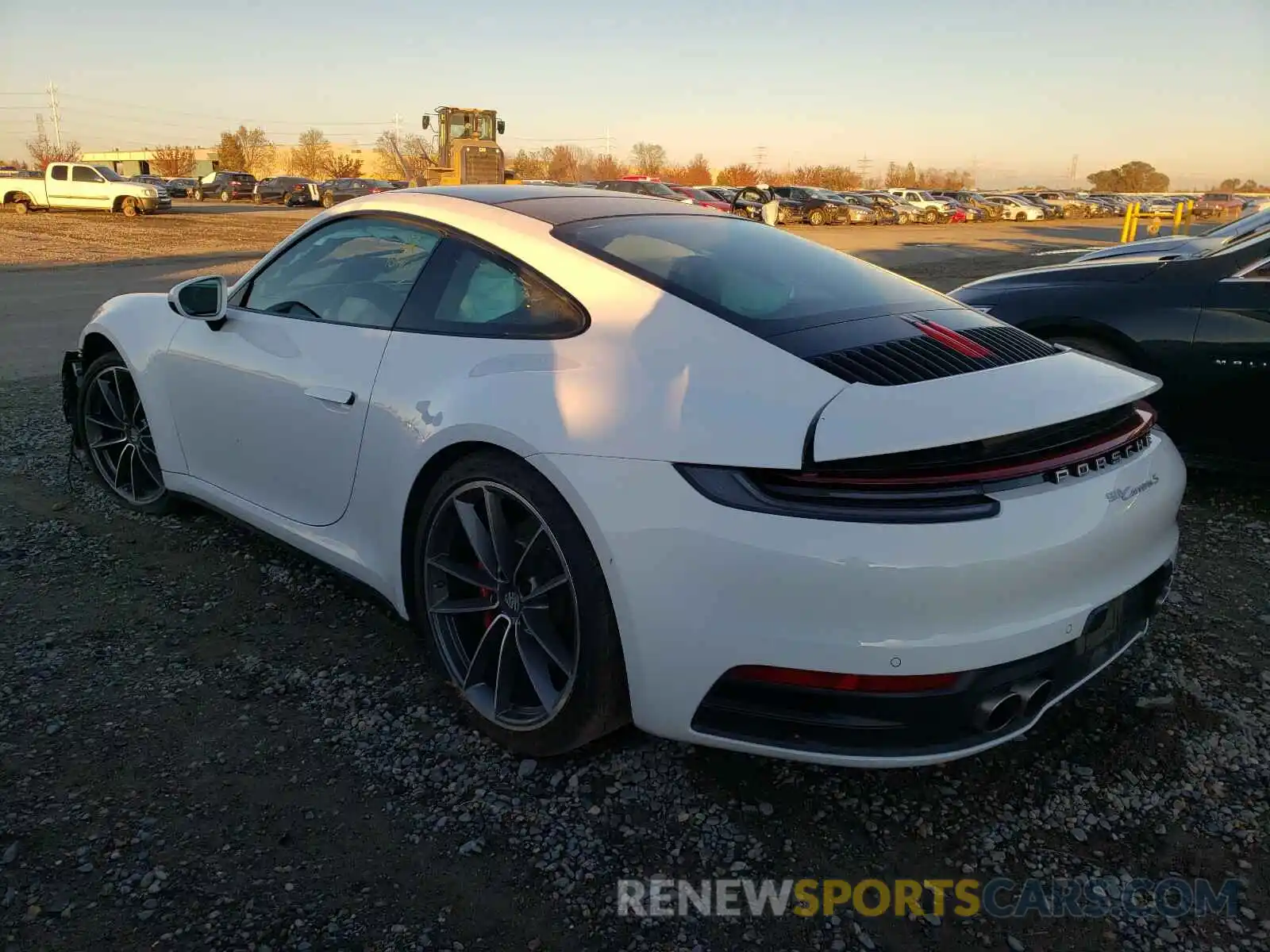 3 Photograph of a damaged car WP0AB2A9XLS227812 PORSCHE 911 2020