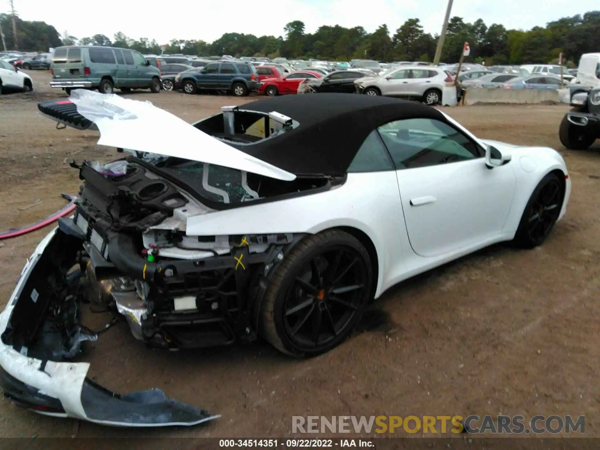 4 Photograph of a damaged car WP0CA2A93LS251302 PORSCHE 911 2020