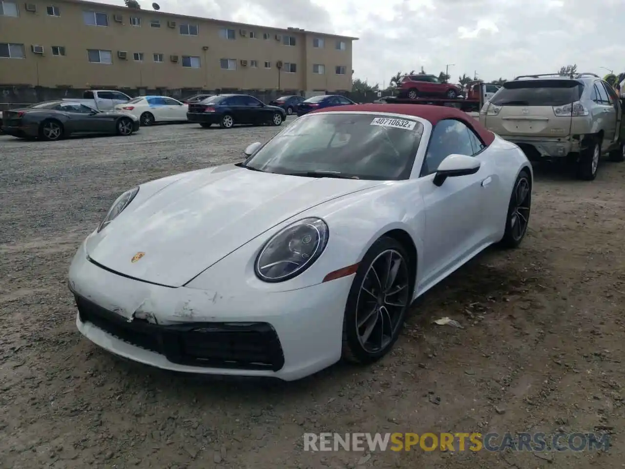 2 Photograph of a damaged car WP0CA2A97LS251450 PORSCHE 911 2020