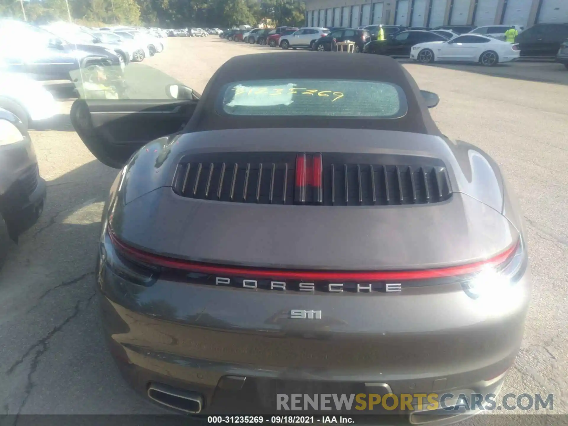 10 Photograph of a damaged car WP0CA2A97LS251836 PORSCHE 911 2020