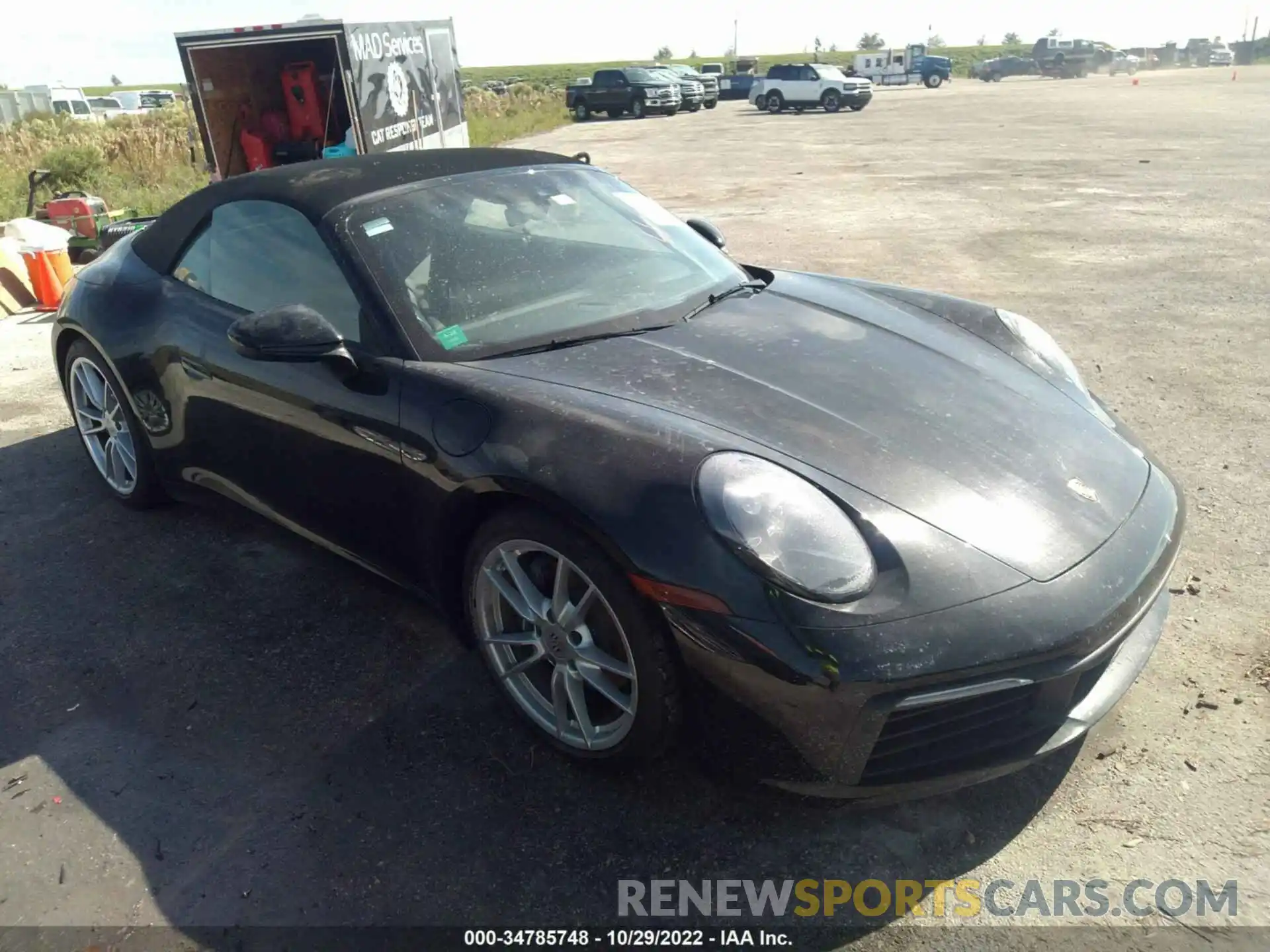 1 Photograph of a damaged car WP0CA2A98LS251151 PORSCHE 911 2020