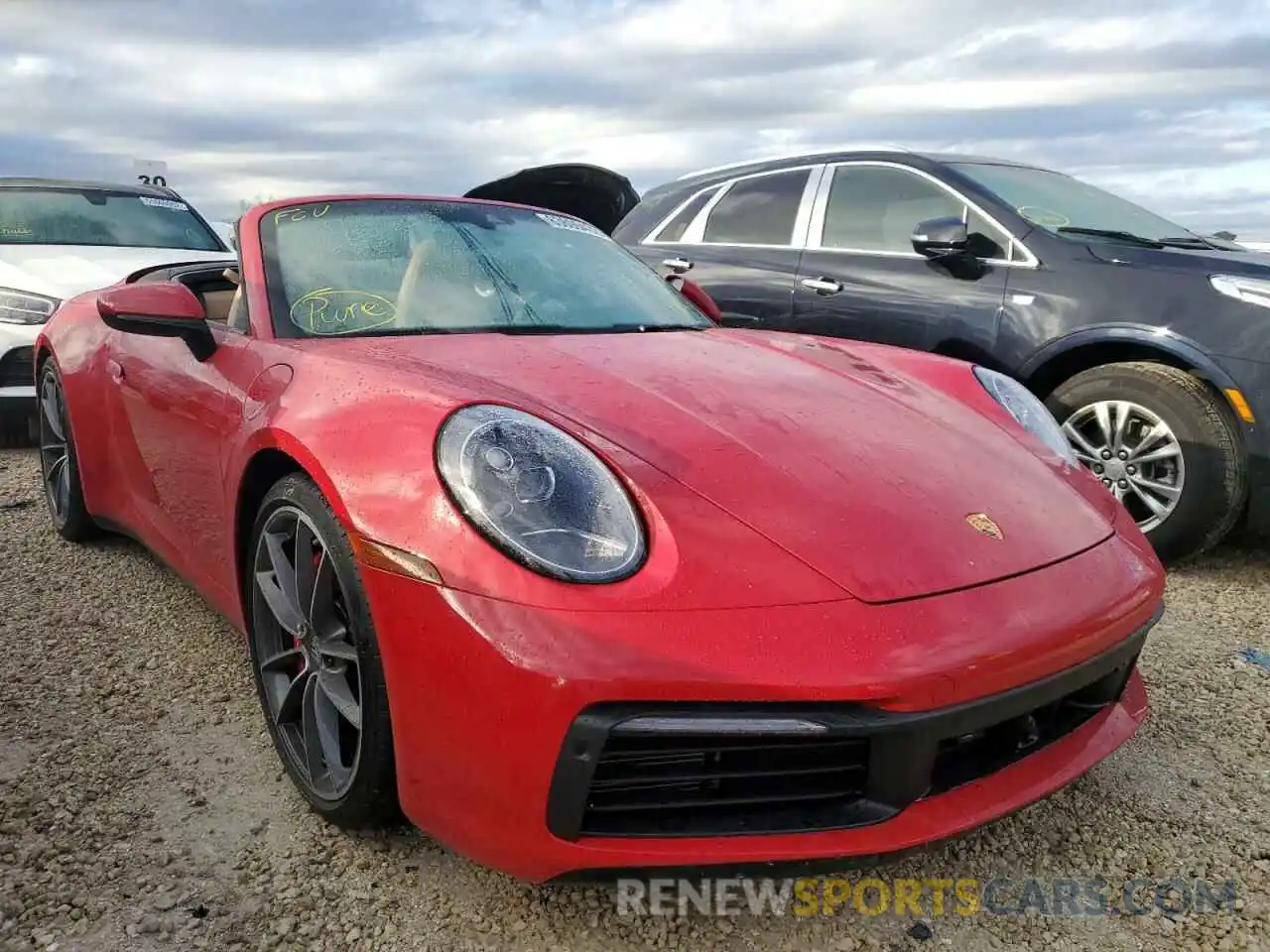 1 Photograph of a damaged car WP0CB2A90LS263551 PORSCHE 911 2020