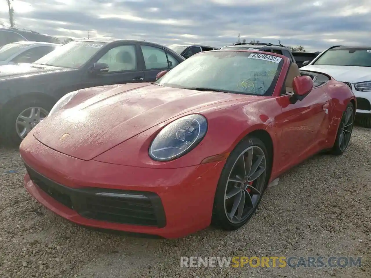 2 Photograph of a damaged car WP0CB2A90LS263551 PORSCHE 911 2020