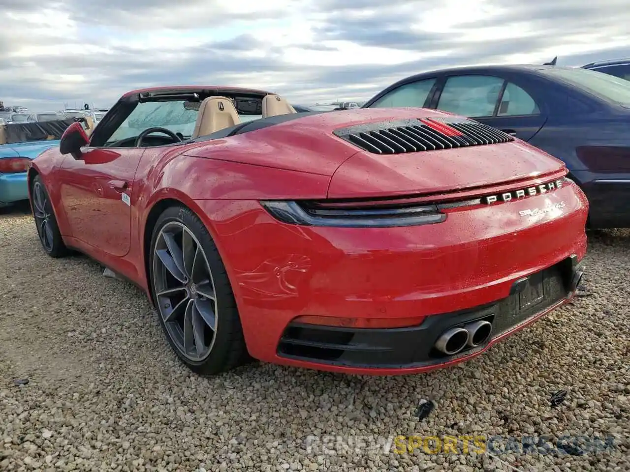 3 Photograph of a damaged car WP0CB2A90LS263551 PORSCHE 911 2020