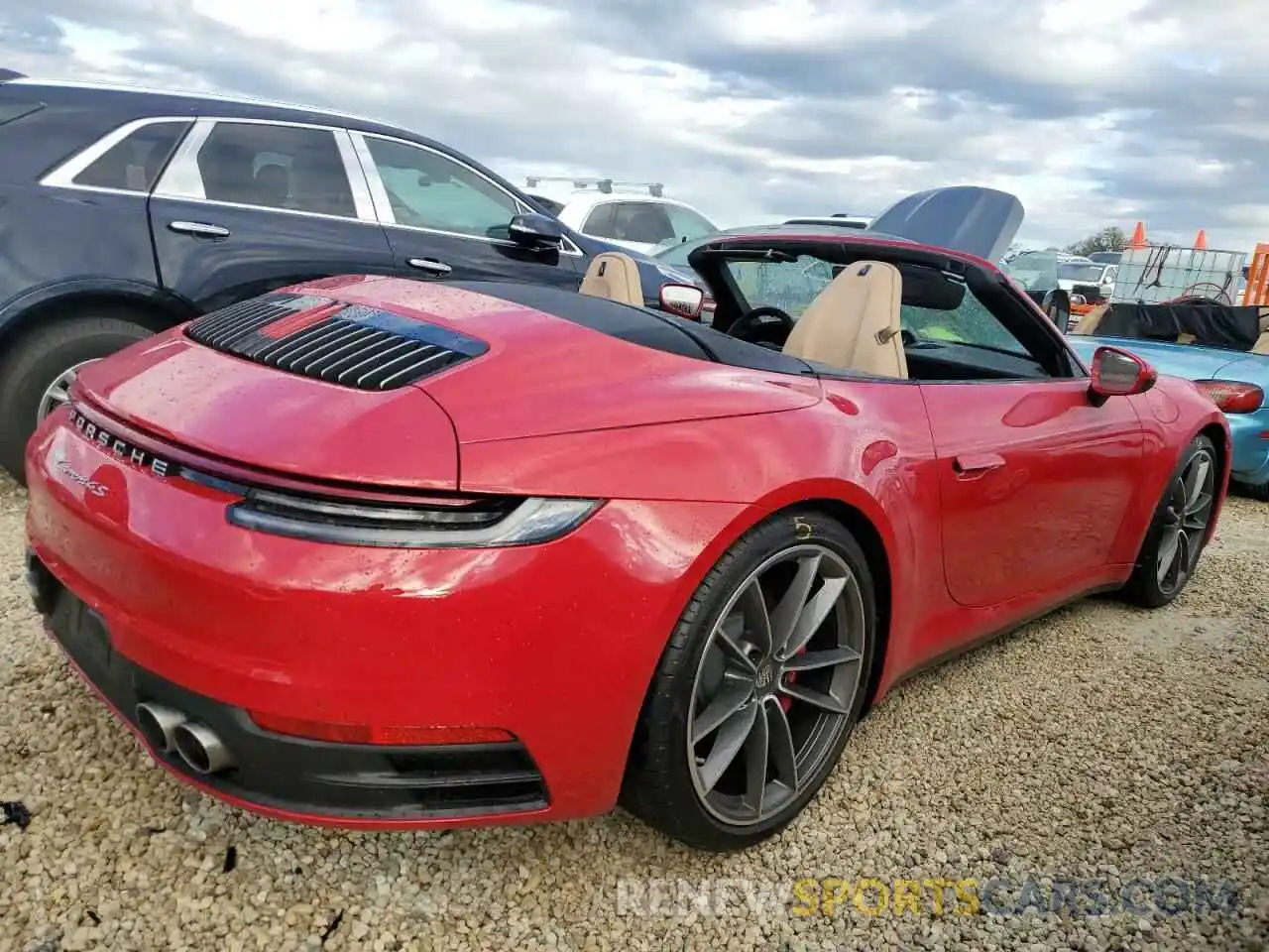 4 Photograph of a damaged car WP0CB2A90LS263551 PORSCHE 911 2020