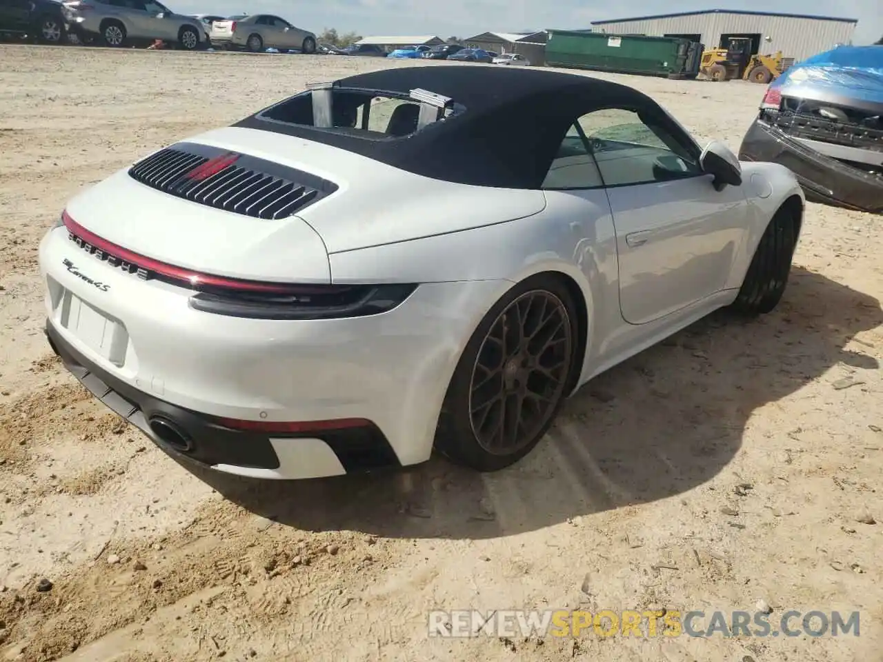 4 Photograph of a damaged car WP0CB2A90LS263579 PORSCHE 911 2020