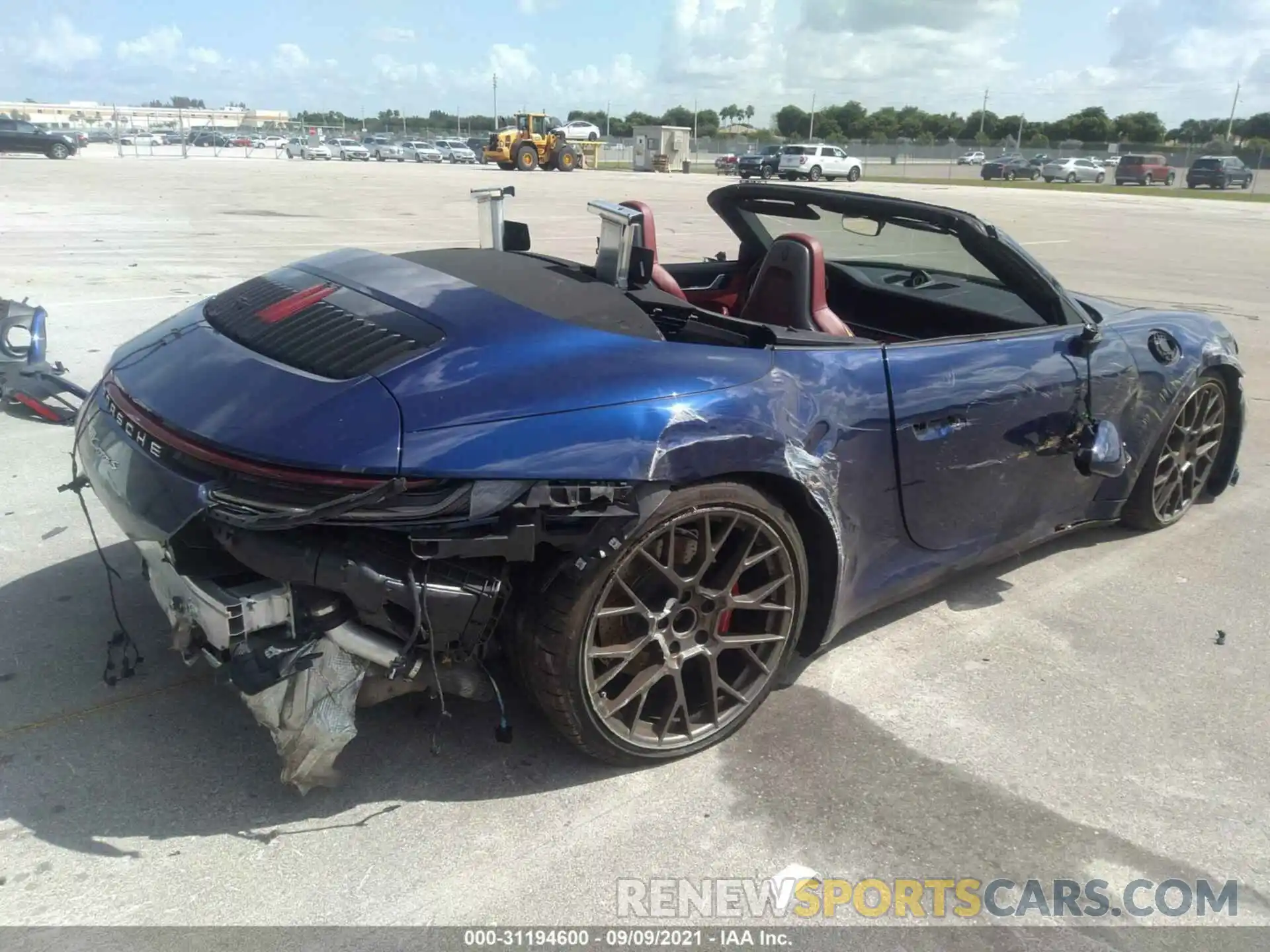 4 Photograph of a damaged car WP0CB2A93LS262569 PORSCHE 911 2020