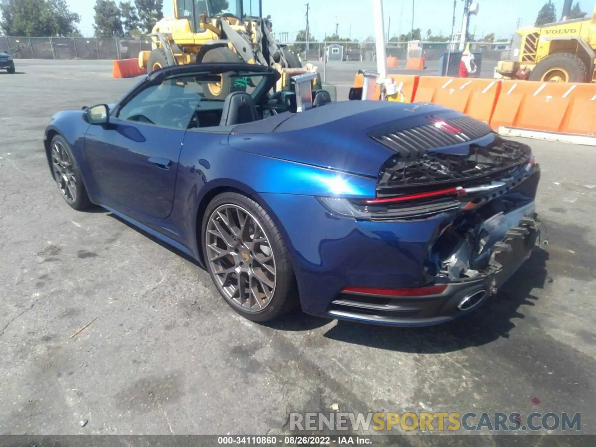 3 Photograph of a damaged car WP0CB2A93LS262815 PORSCHE 911 2020