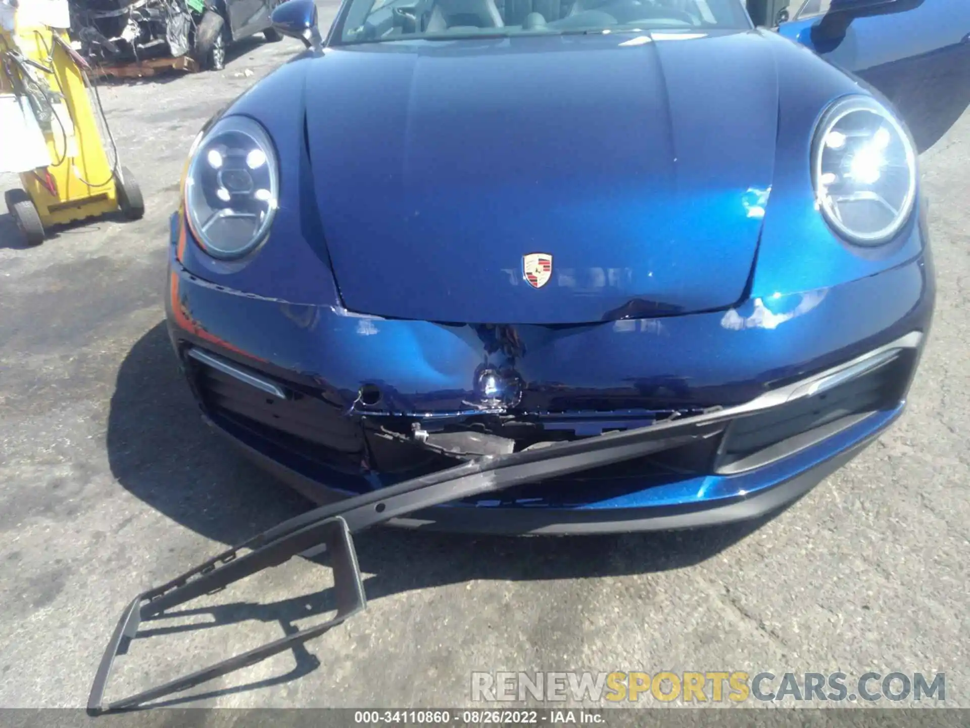 6 Photograph of a damaged car WP0CB2A93LS262815 PORSCHE 911 2020