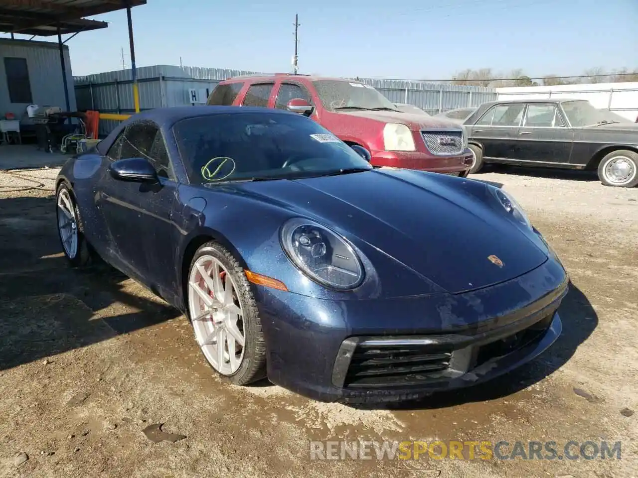 1 Photograph of a damaged car WP0CB2A96LS263151 PORSCHE 911 2020