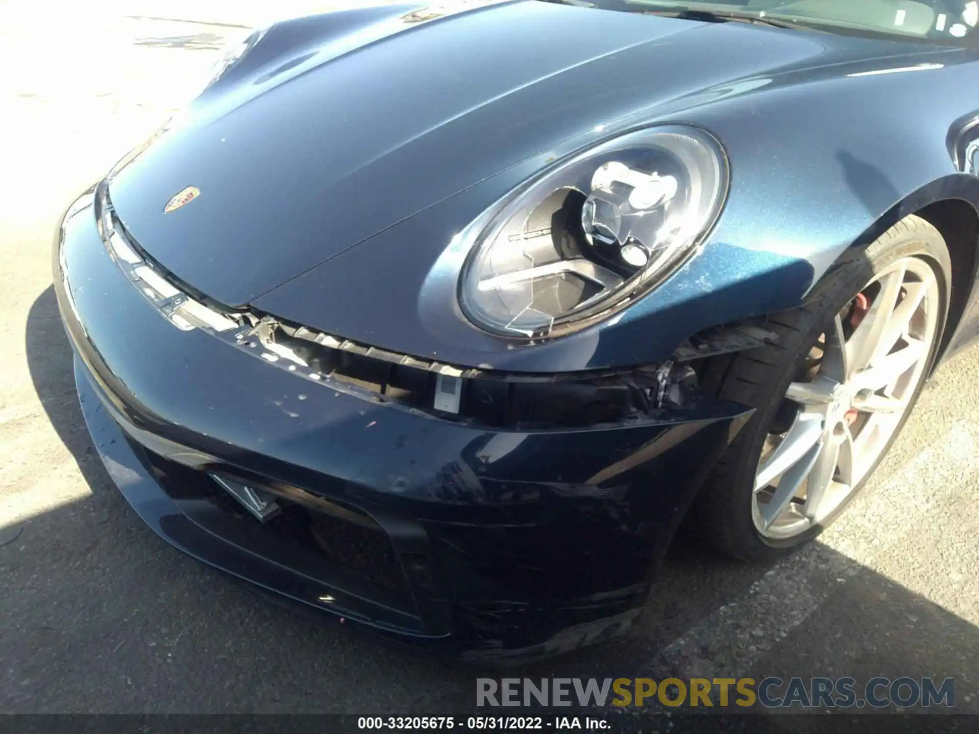 13 Photograph of a damaged car WP0CB2A9XLS262312 PORSCHE 911 2020