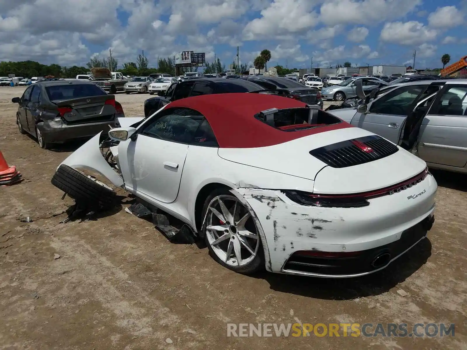 3 Photograph of a damaged car WP0CB2A9XLS262987 PORSCHE 911 2020