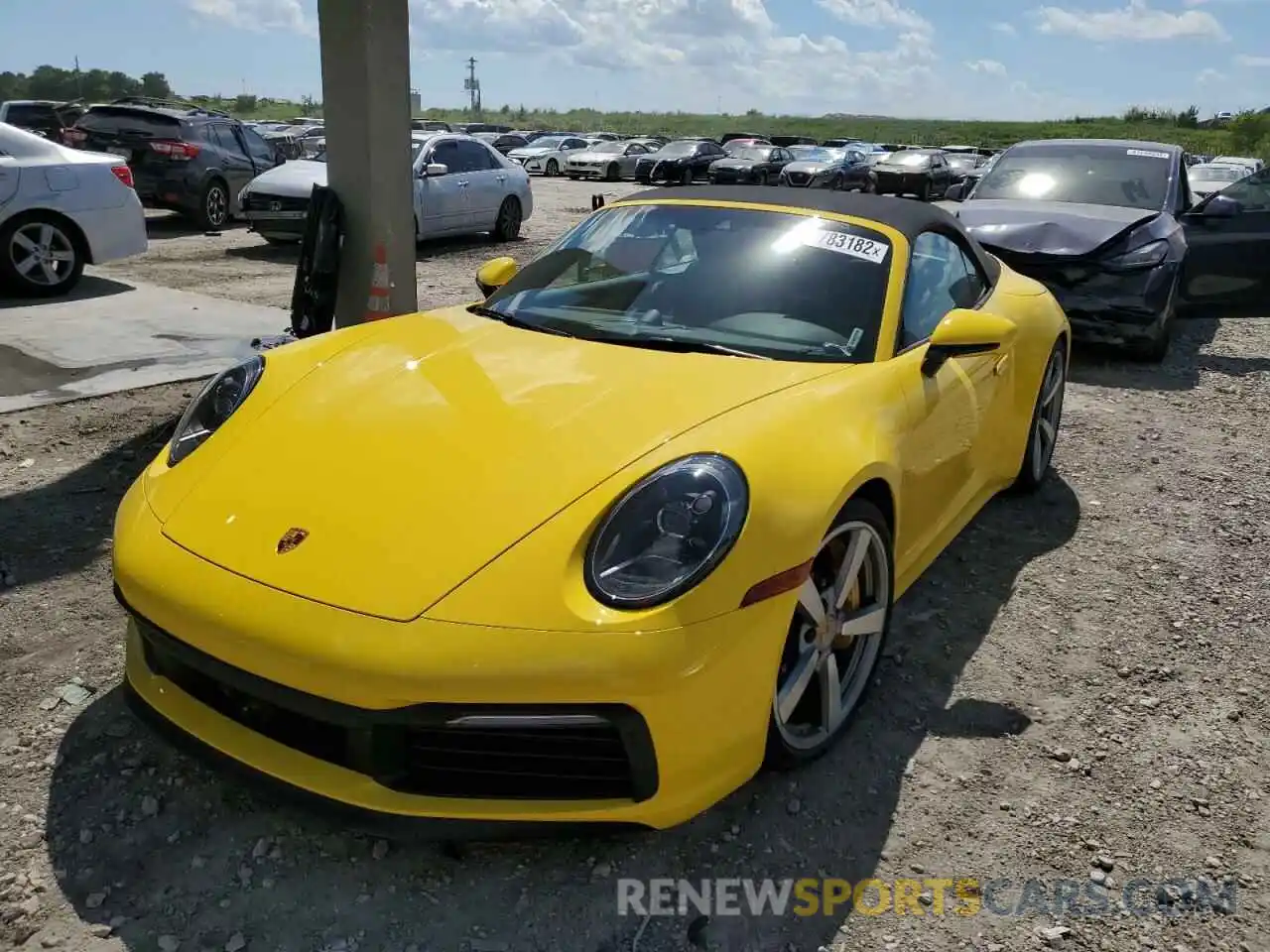 2 Photograph of a damaged car WP0CB2A9XLS264707 PORSCHE 911 2020