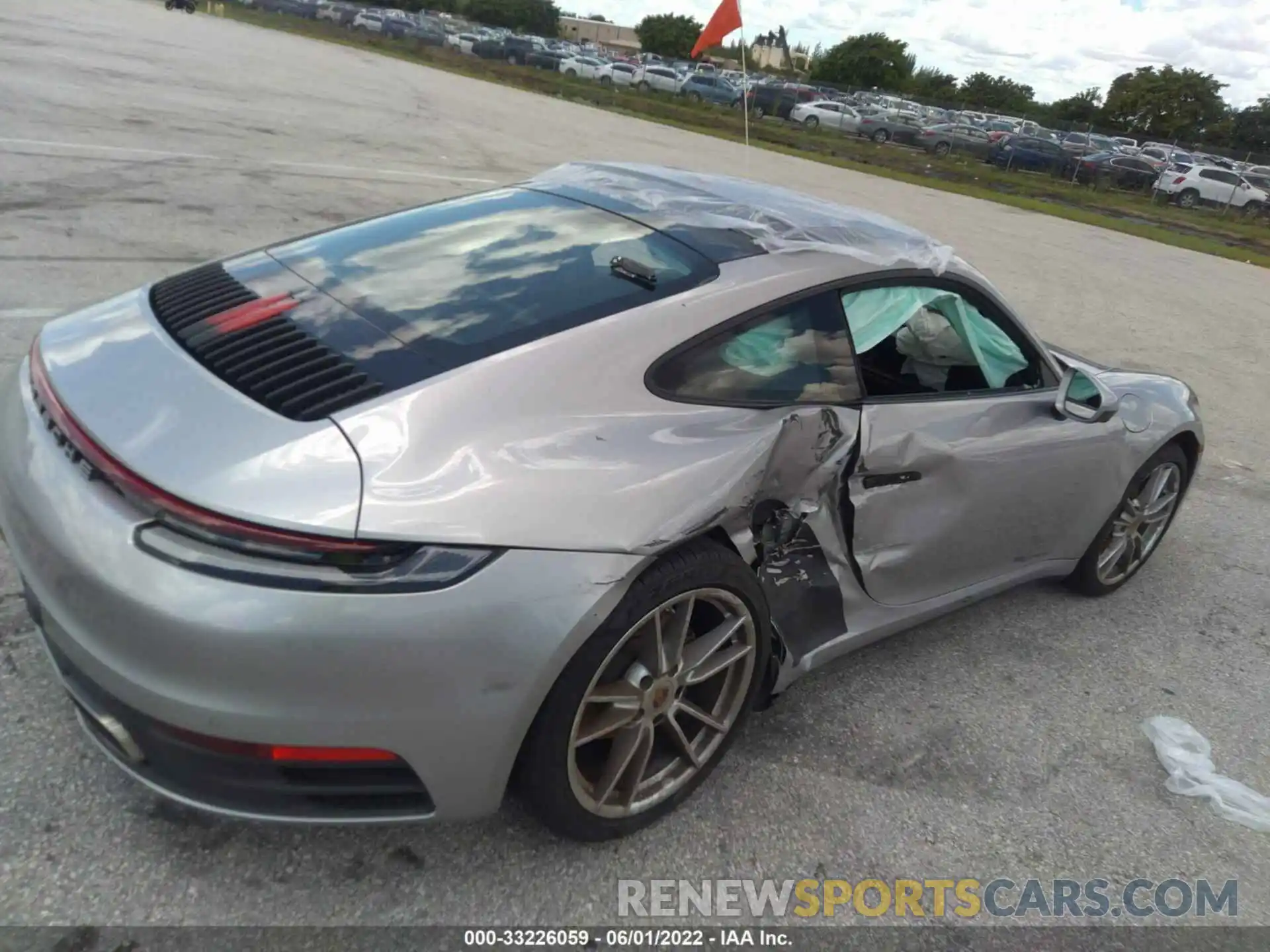 3 Photograph of a damaged car WP0AA2A92MS205193 PORSCHE 911 2021