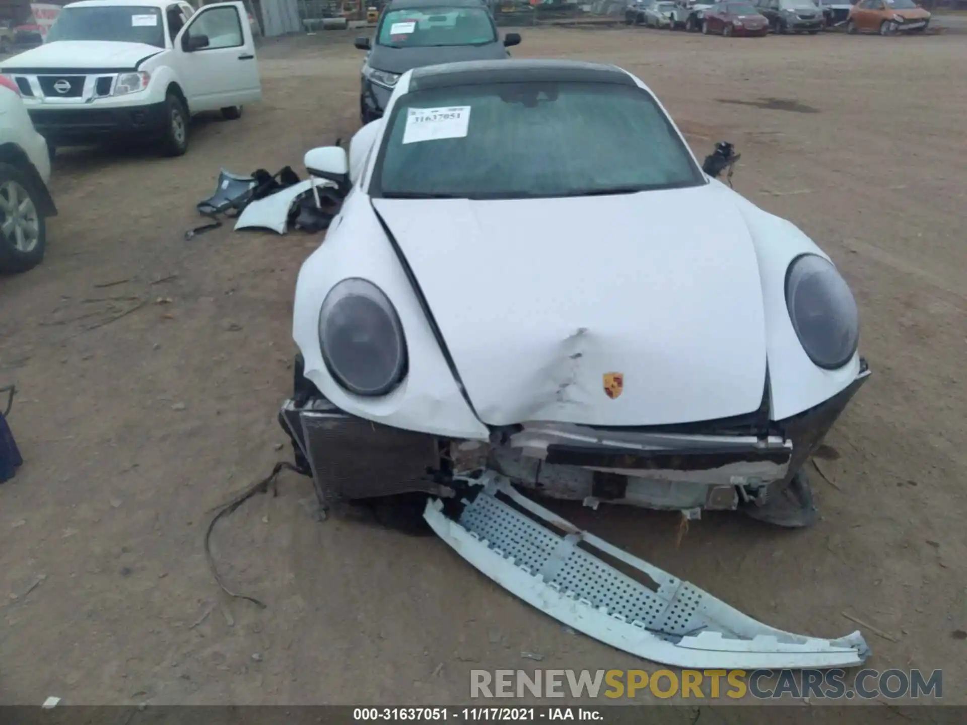 6 Photograph of a damaged car WP0AA2A94MS205275 PORSCHE 911 2021